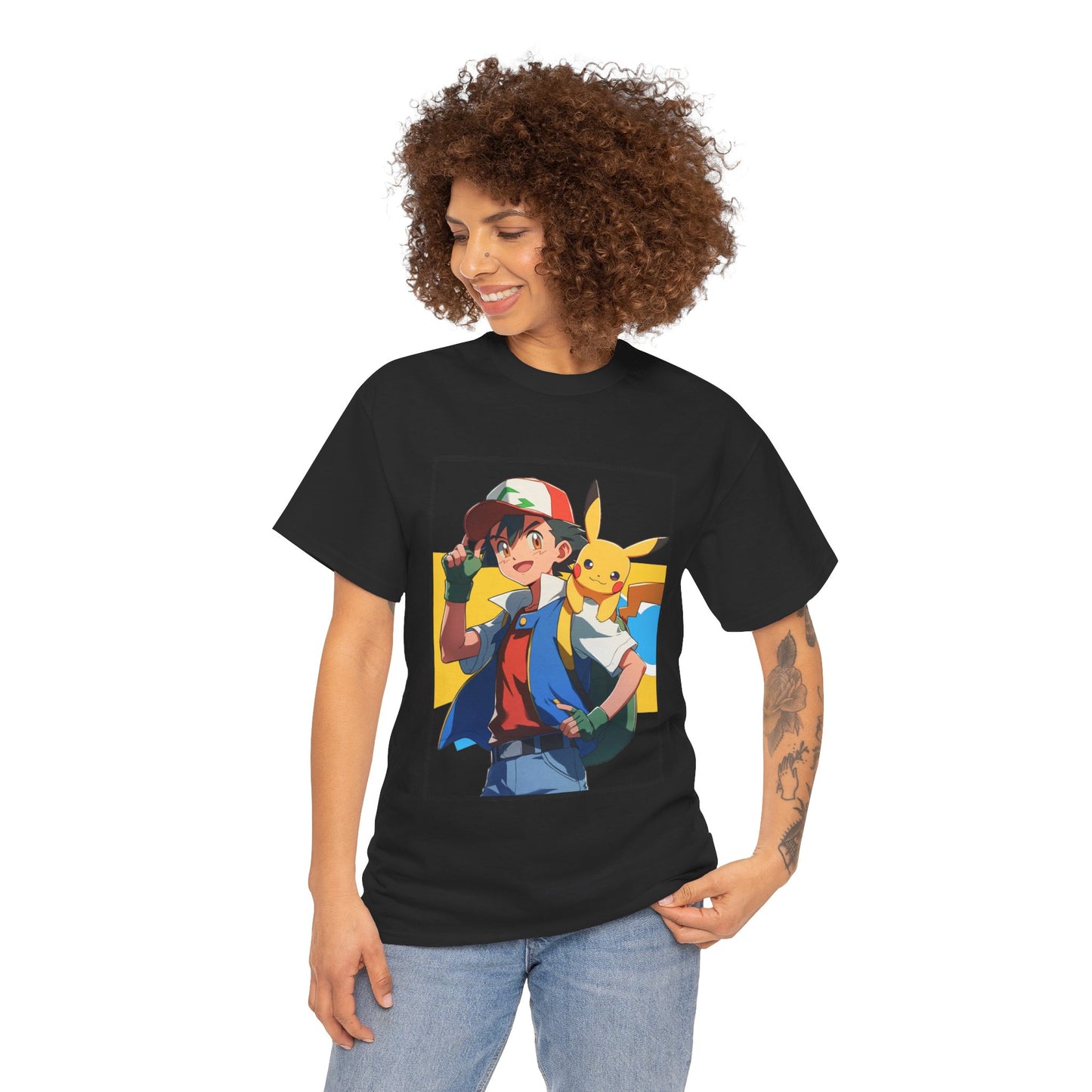 Unisex Heavy Cotton Tee - Pokemon