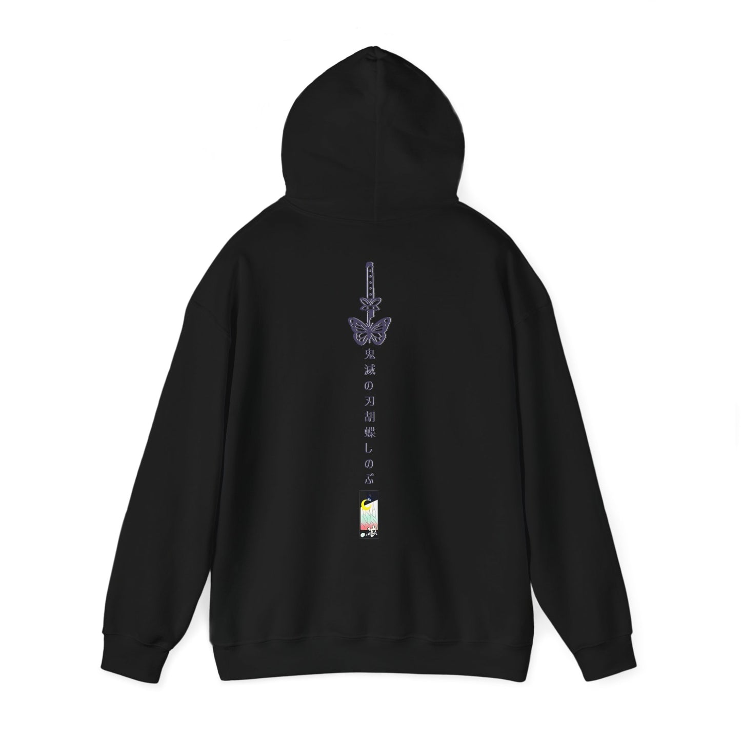 Demon Slayer Hoodie - Kocho Shinobu Back And Front