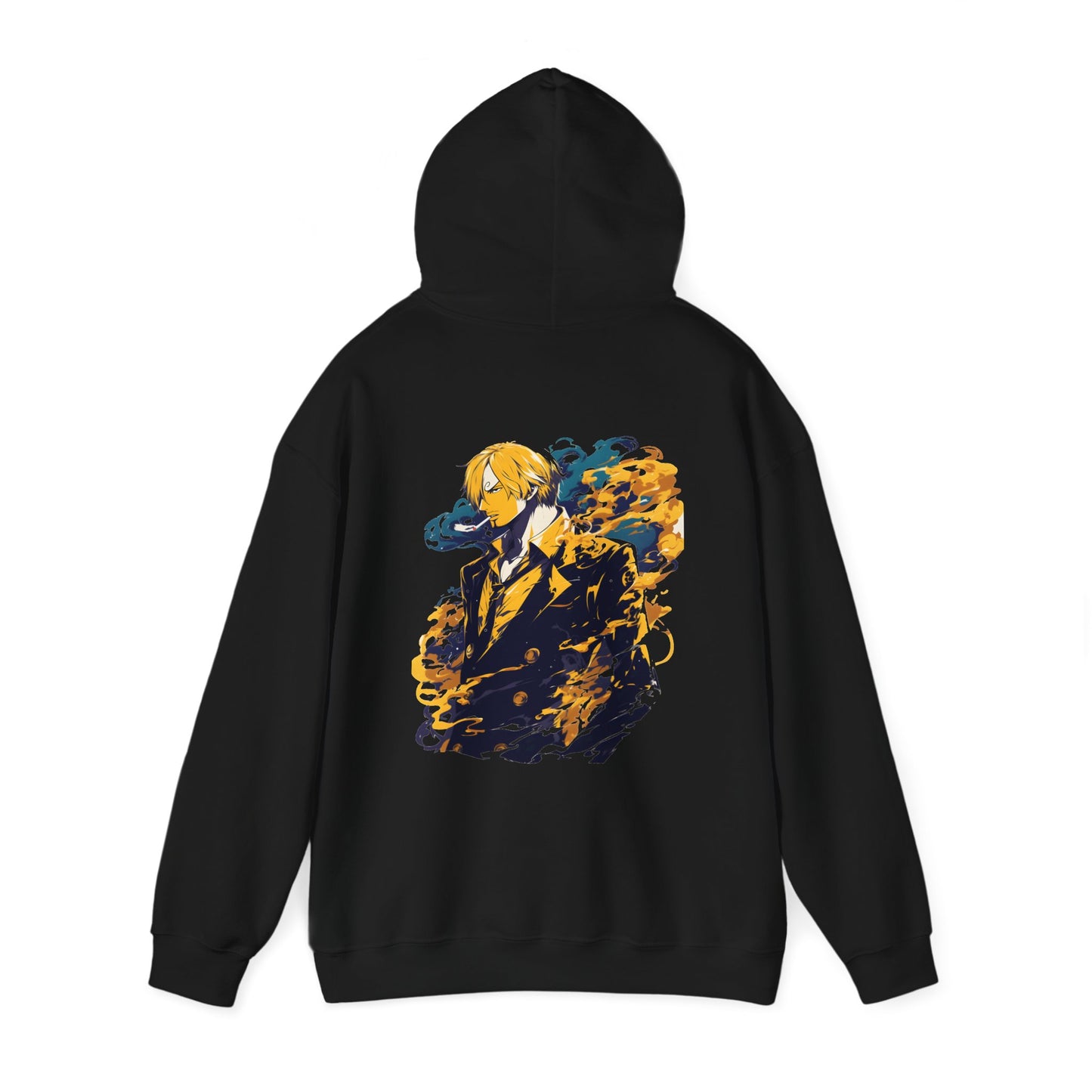 One Piece Hoodie - Sanji Back And Front