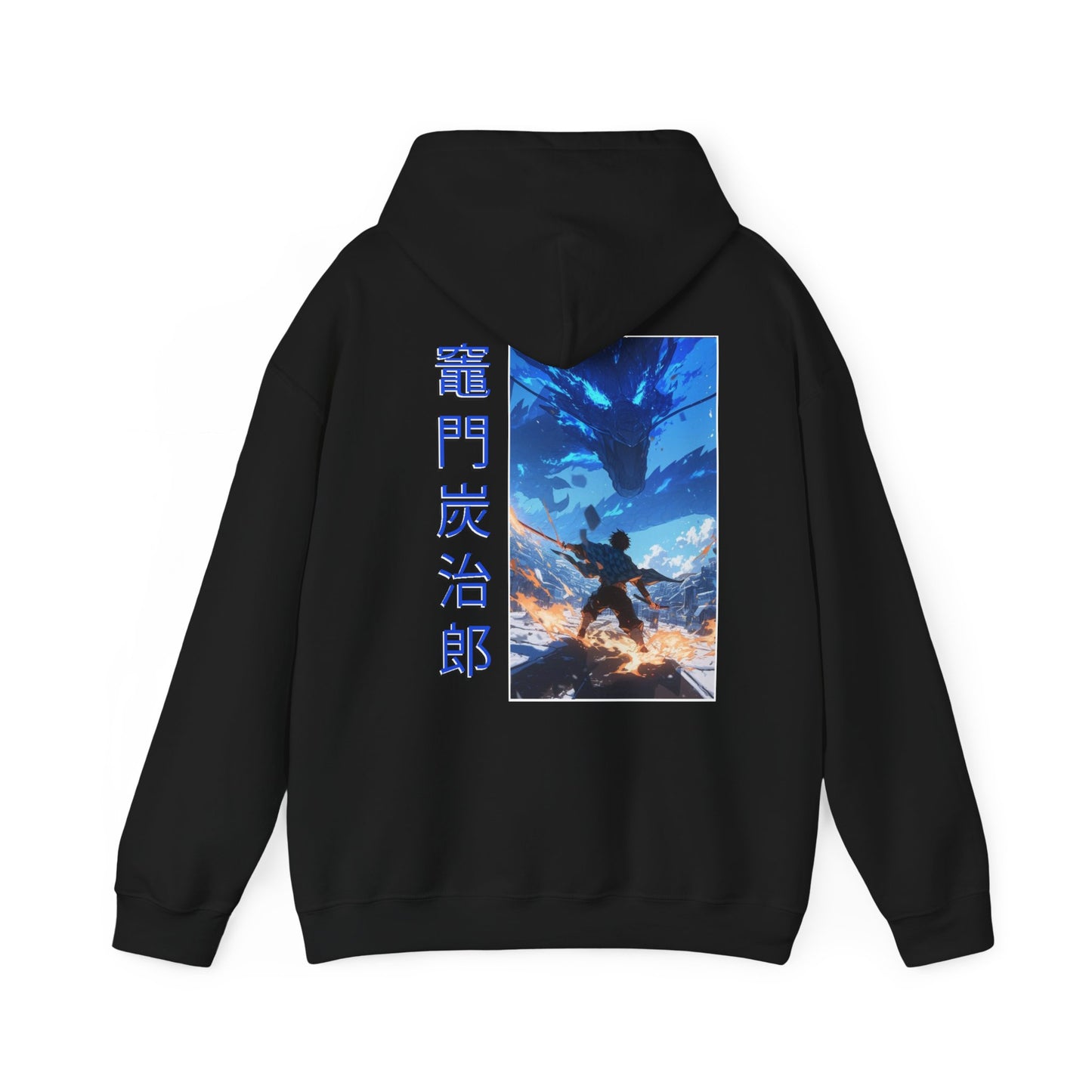 Demon Slayer Hoodie - Tanjiro Back And Front