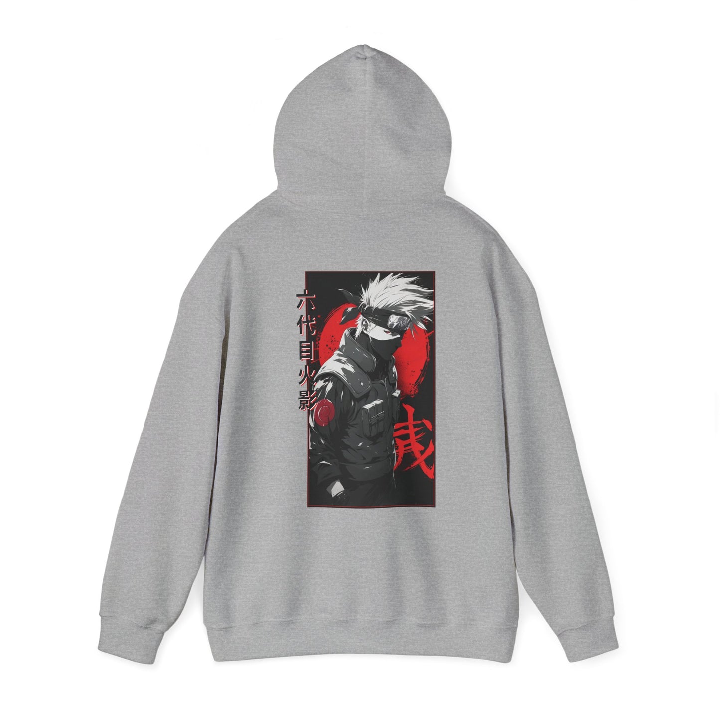 Naruto Hoodie - Kakashi Back And Front