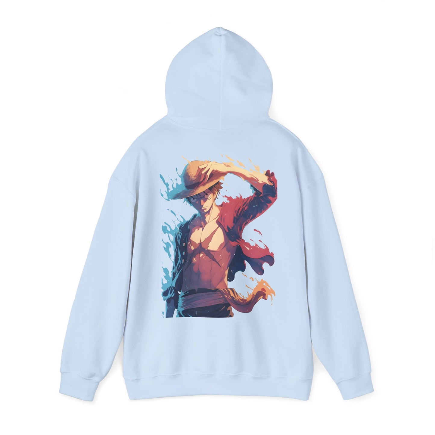 One Piece Hoodie - Luffy Back And Front