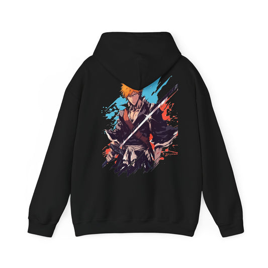 Bleach Hoodie - Ichigo Back And Front