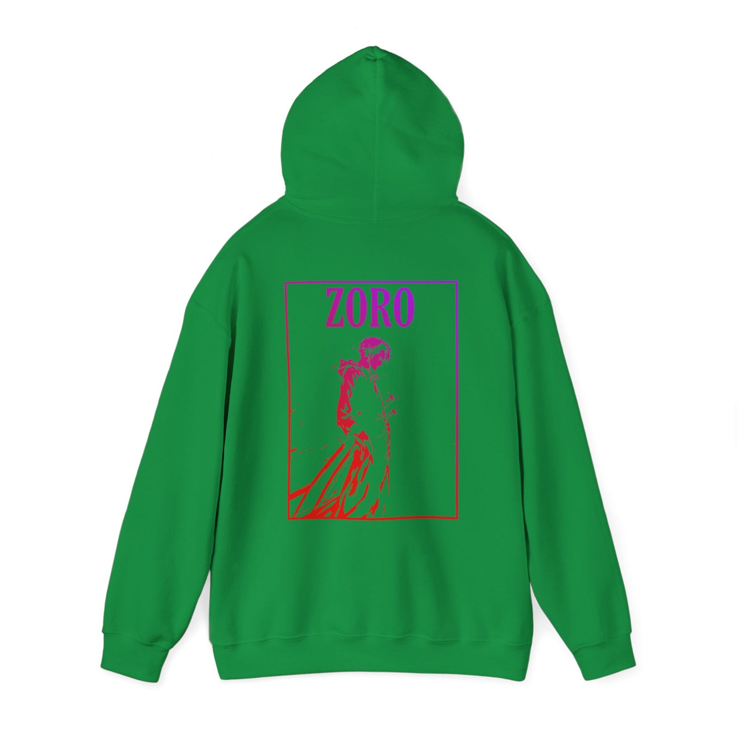 One Piece Hoodie - Zoro Back And Front