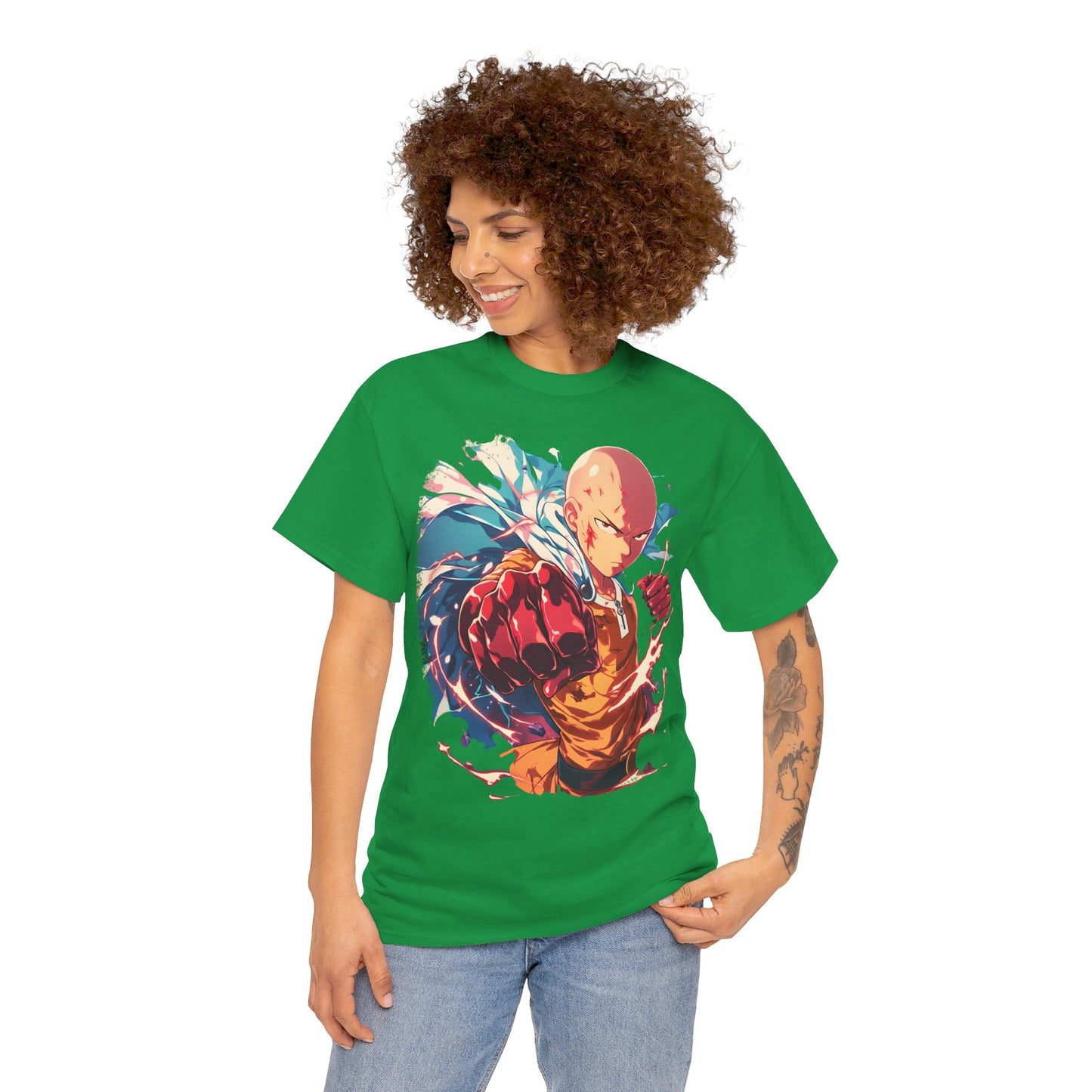 Unisex Heavy Cotton Tee - One Punch Man