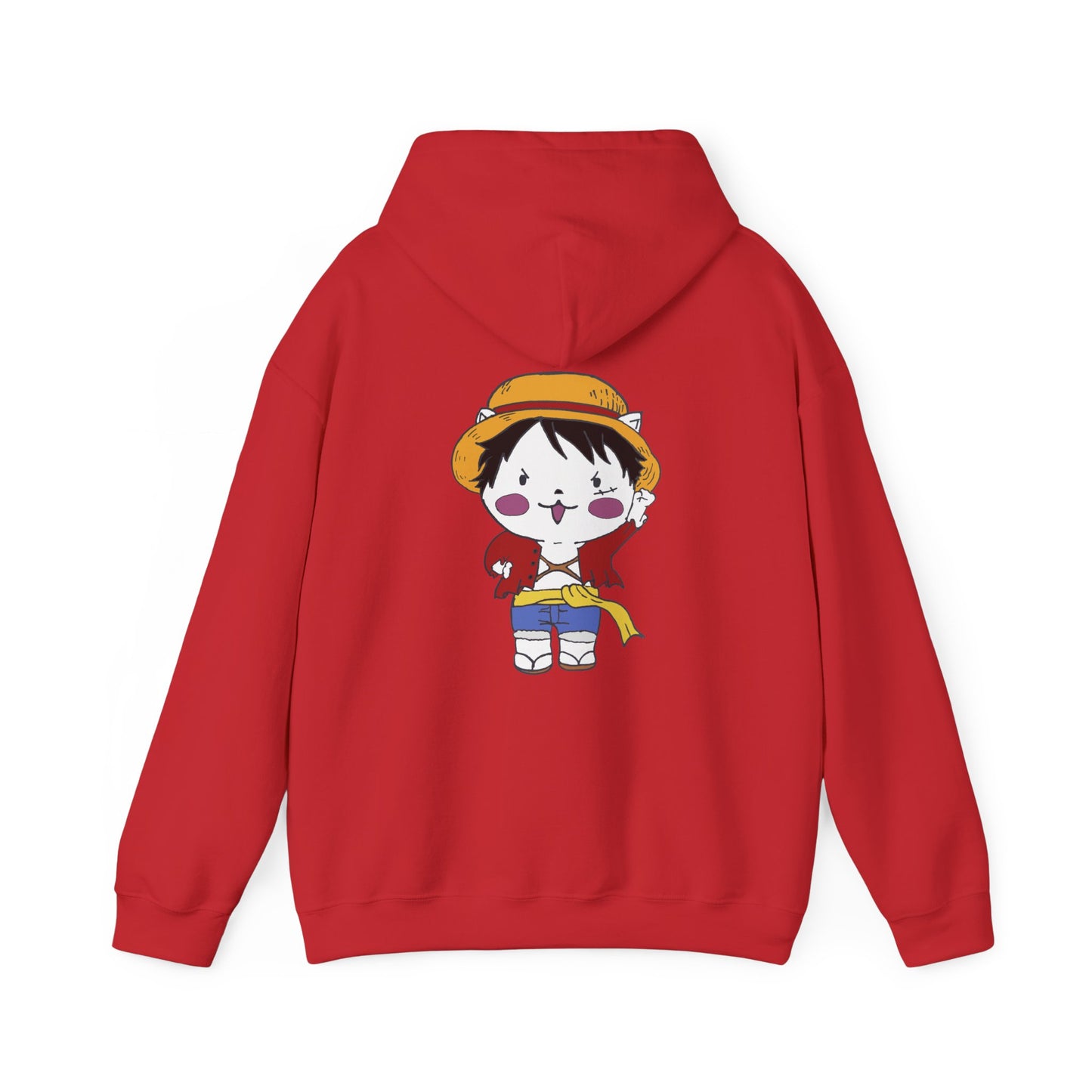 One Piece Hoodie - Luffy Back And Front