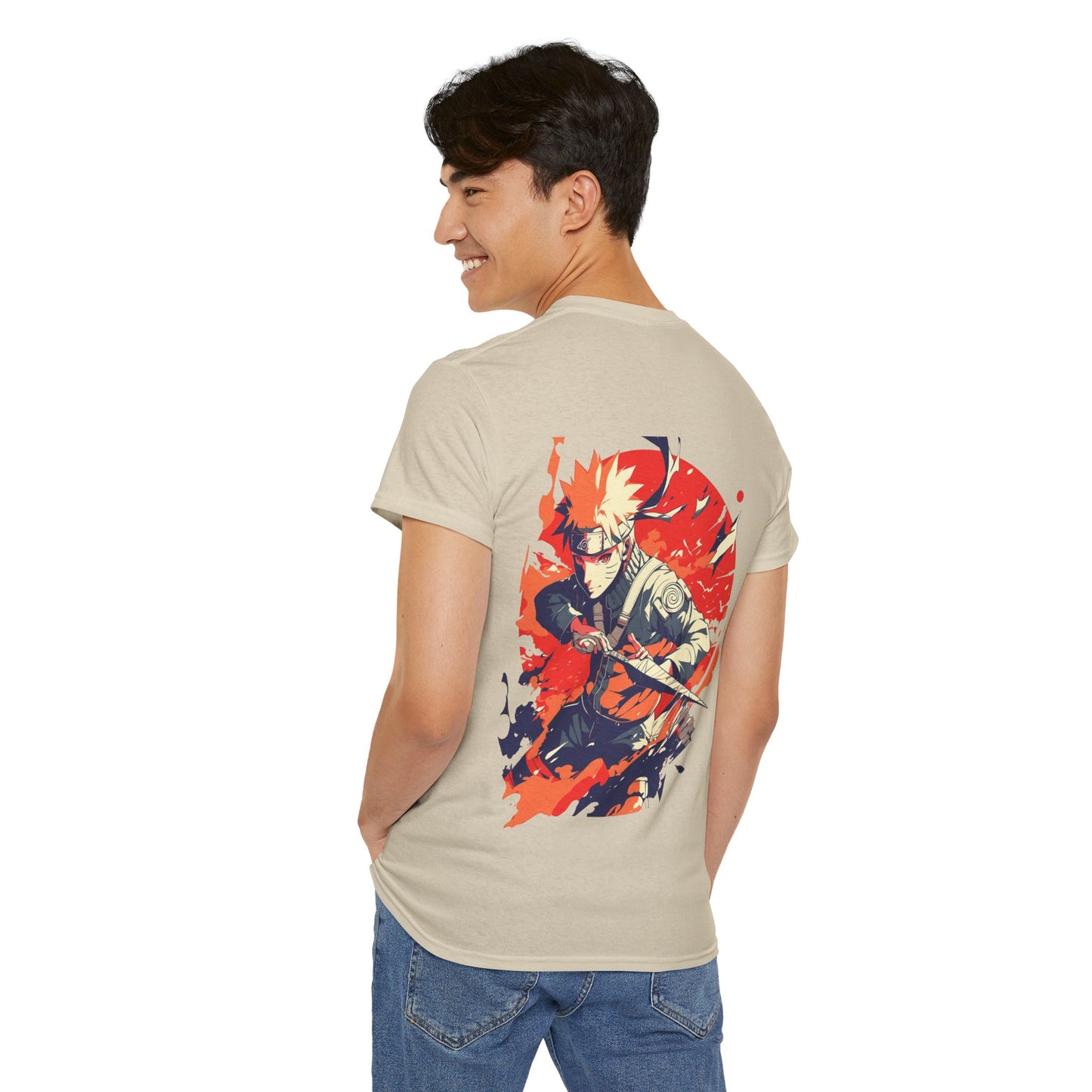 Naruto T-Shirt - Naruto Back and Front