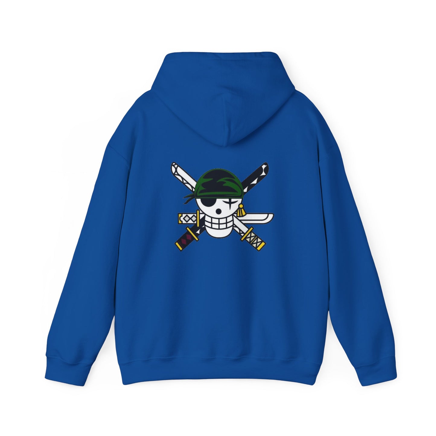 One Piece Hoodie - Zoro Back And Front