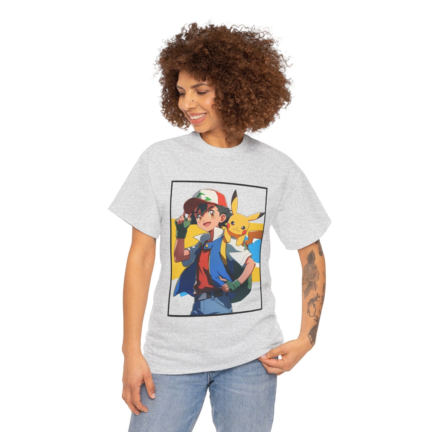 Unisex Heavy Cotton Tee - Pokemon