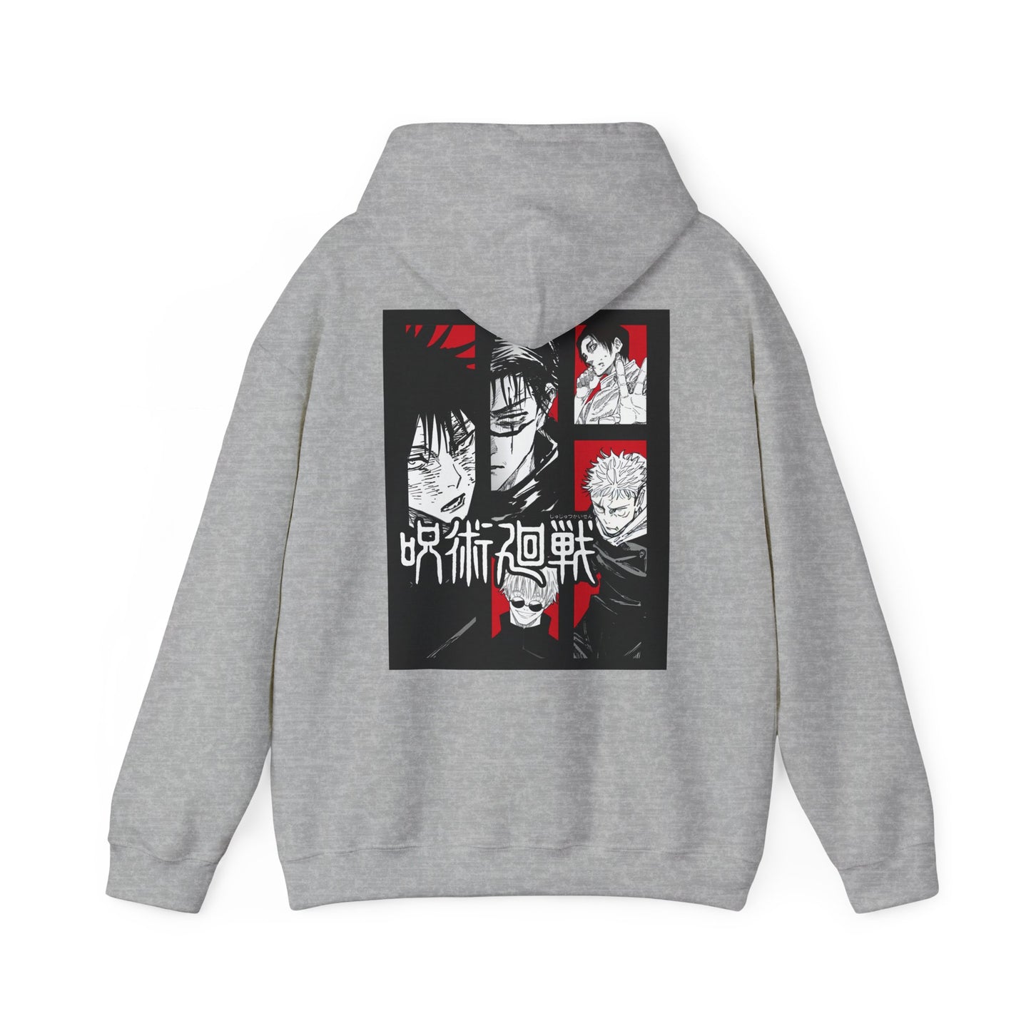 Jujutsu Kaisen Hoodie - Magicians Back And Front