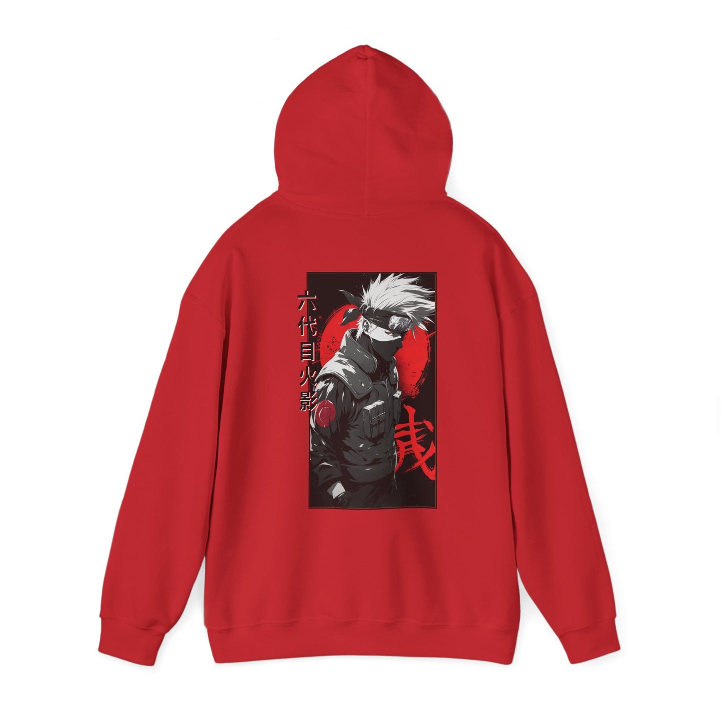 Naruto Hoodie - Kakashi Back And Front