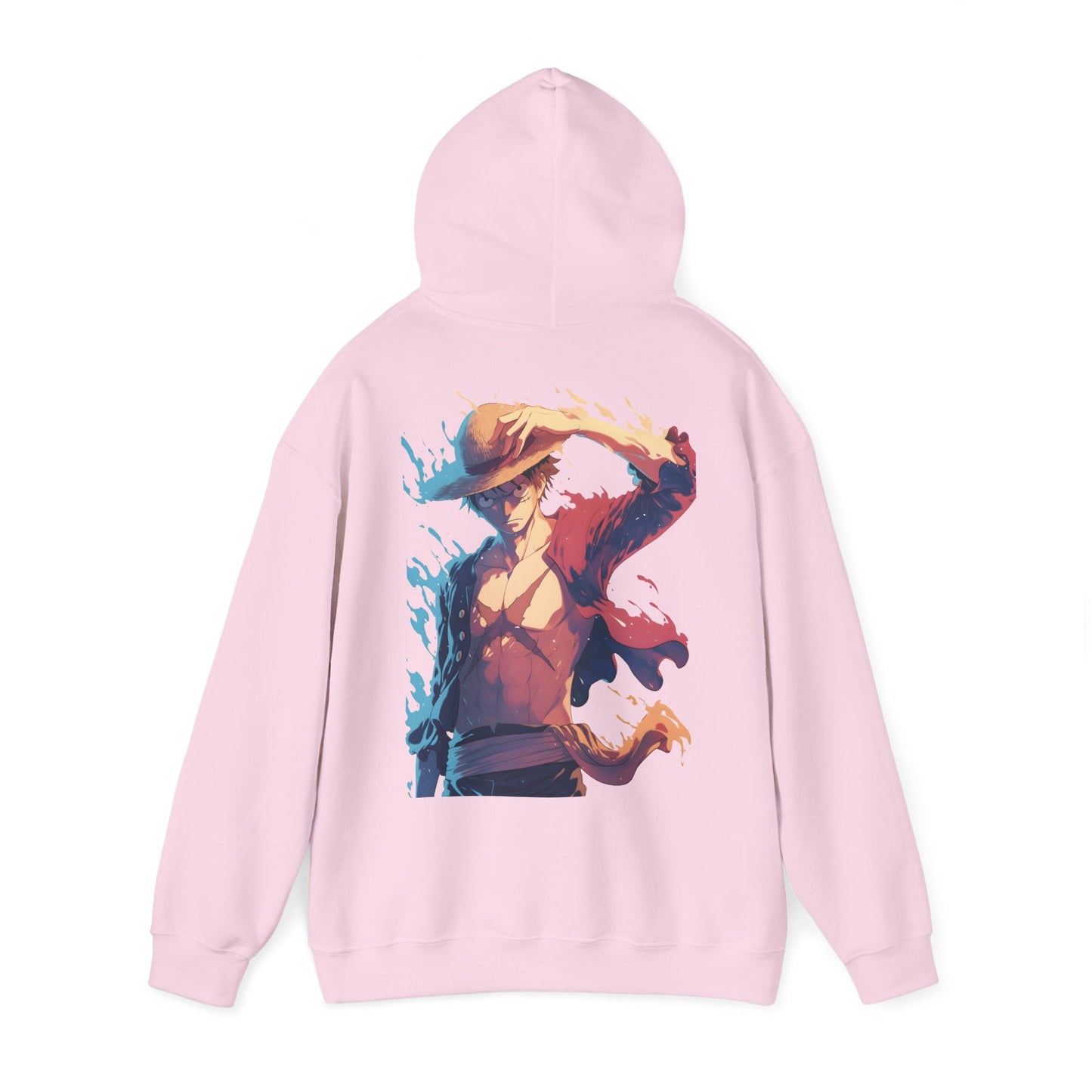 One Piece Hoodie - Luffy Back And Front