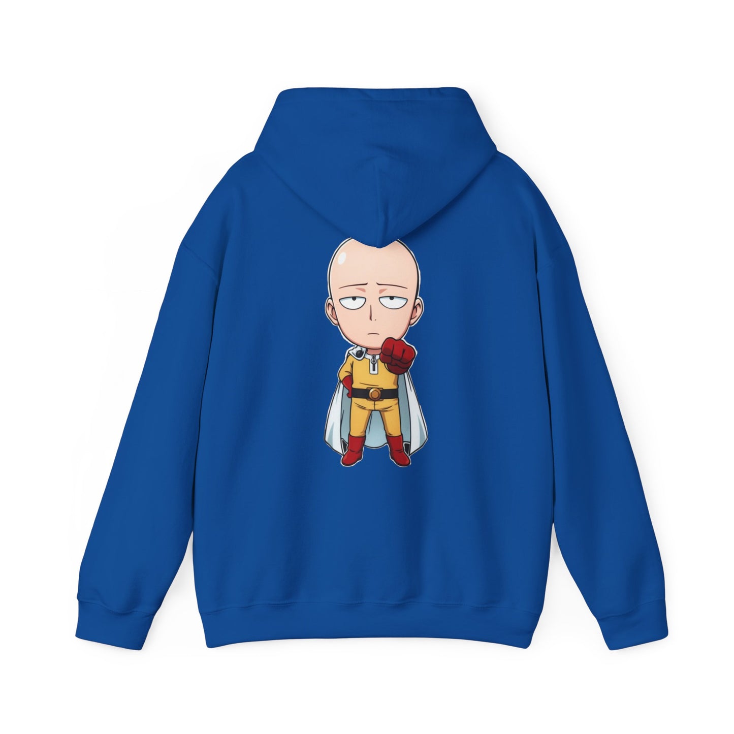 One Punch Man Hoodie - Saitama Back And Front