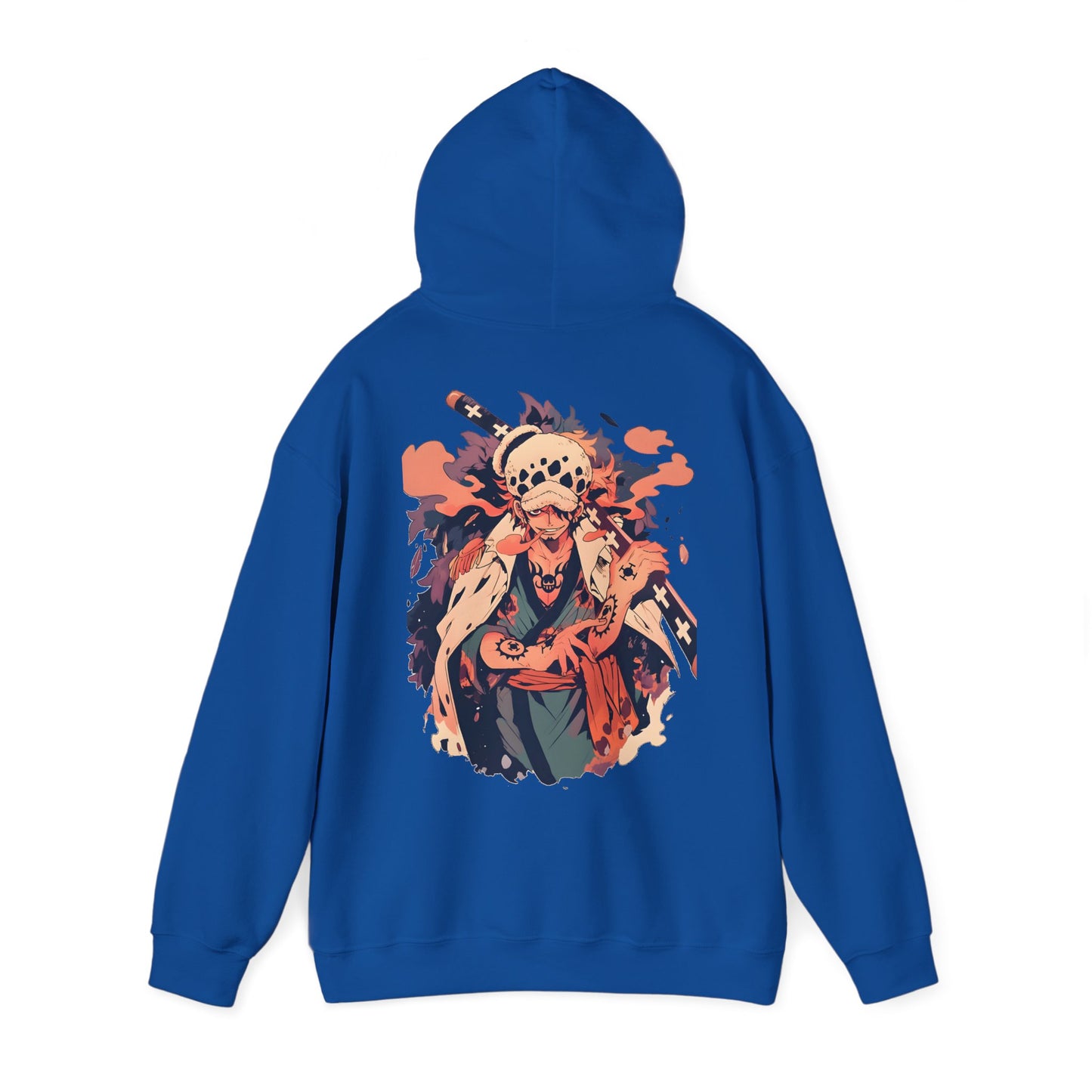 One Piece Hoodie - Trafalgar Back And Front