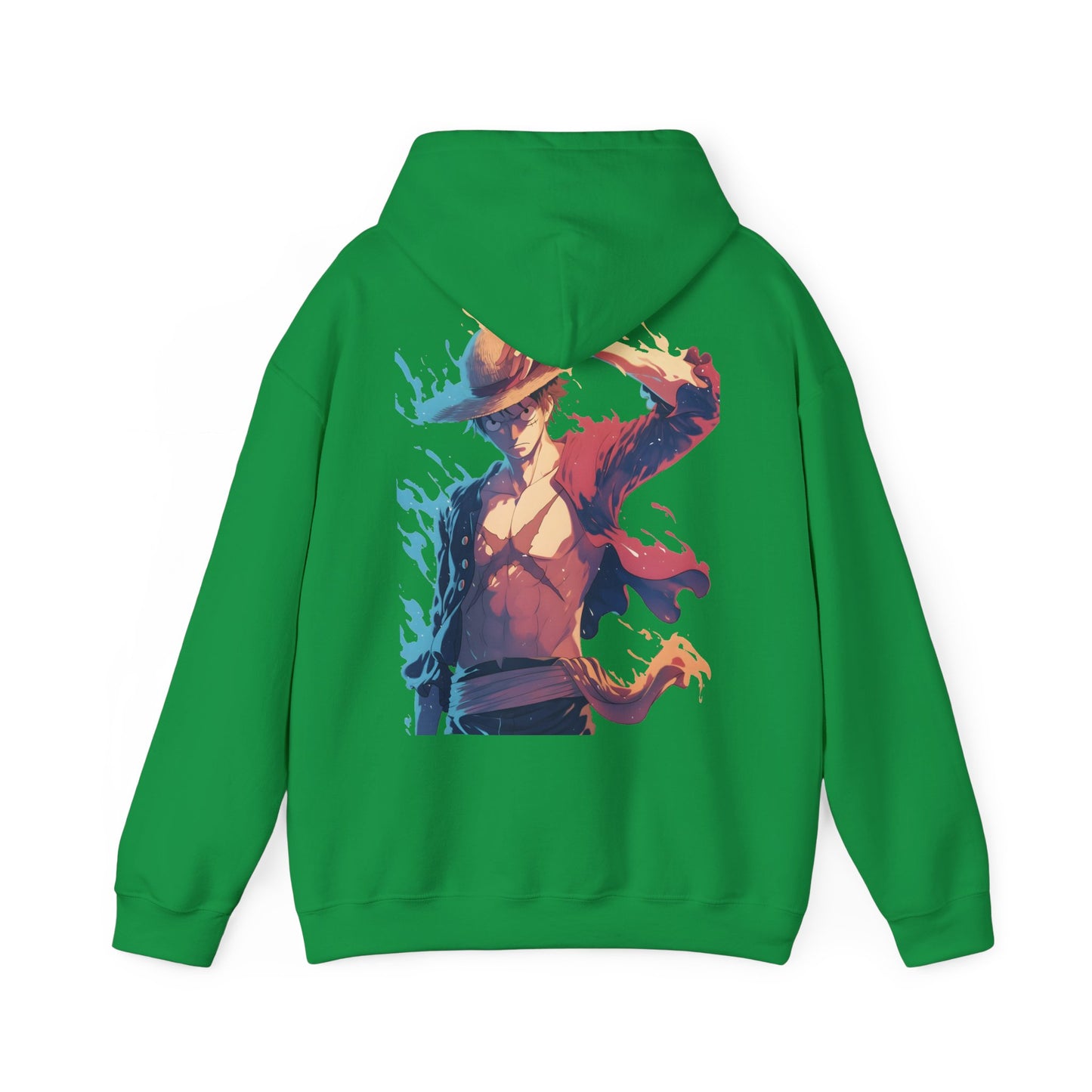 One Piece Hoodie - Luffy Back And Front