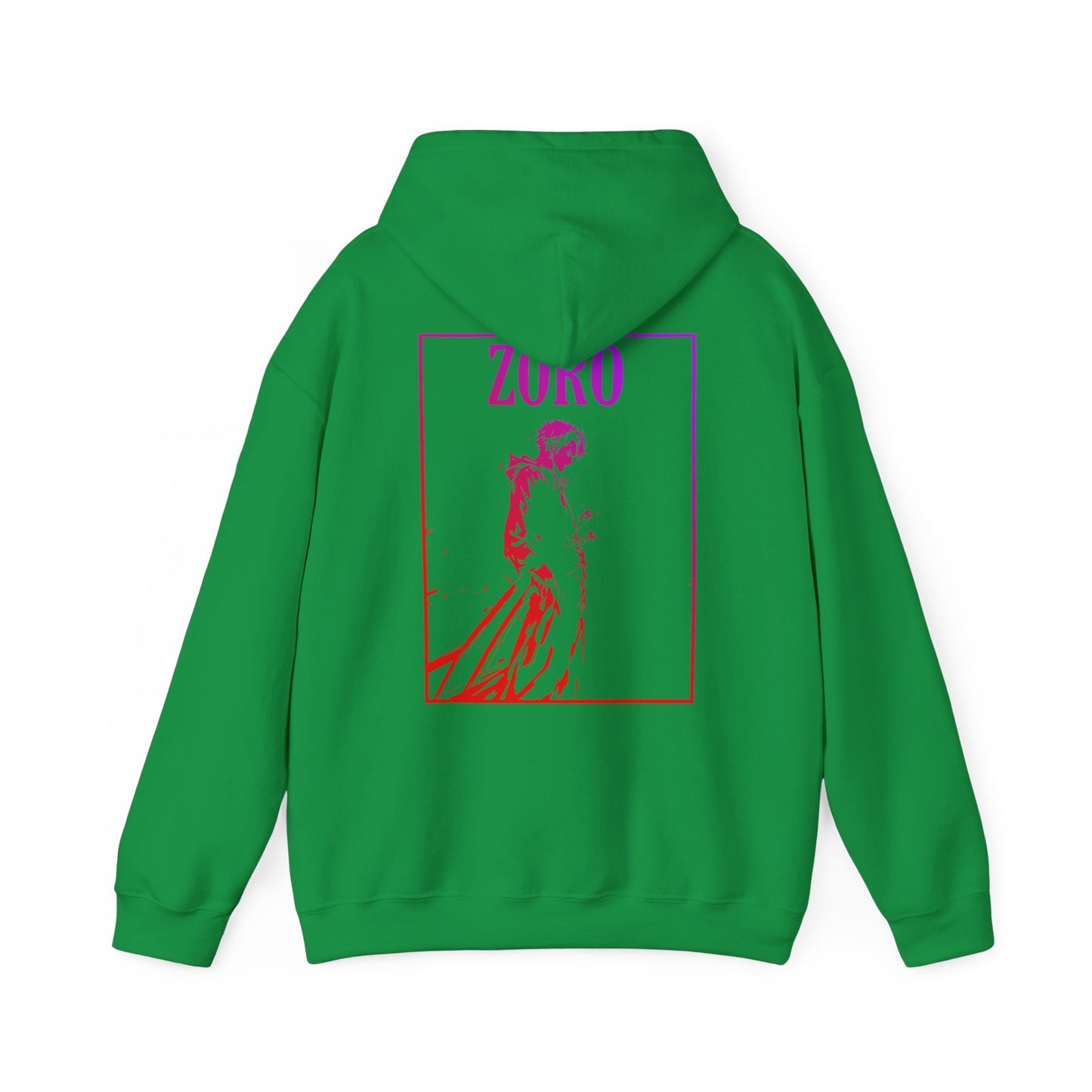 One Piece Hoodie - Zoro Back And Front