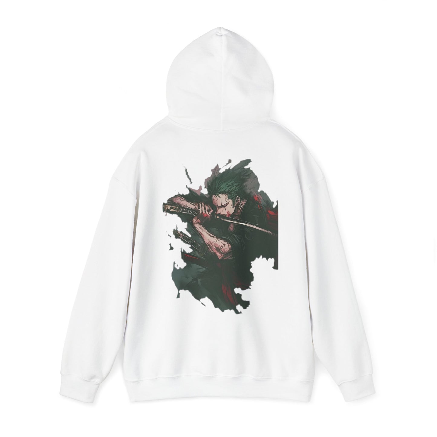 One Piece Hoodie - Zoro Back And Front