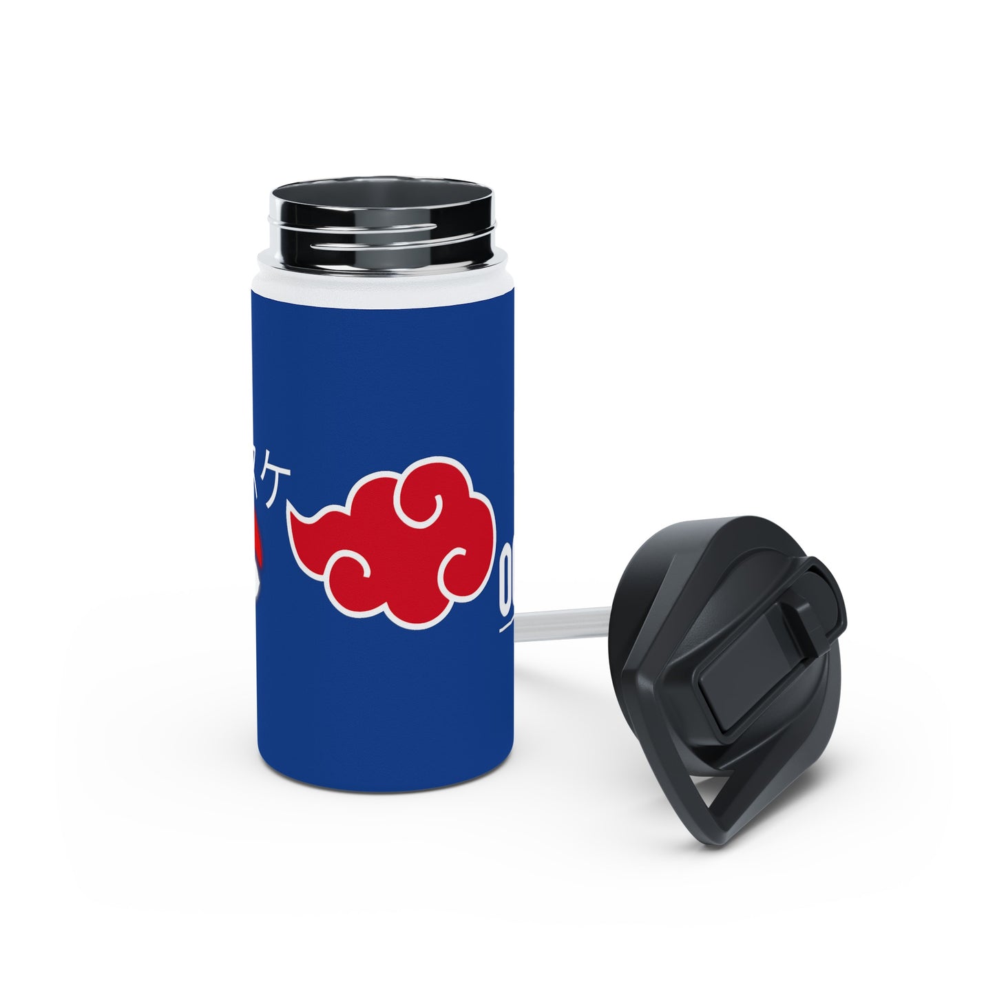 Stainless Steel Water Bottle, Standard Lid - Naruto + Logo