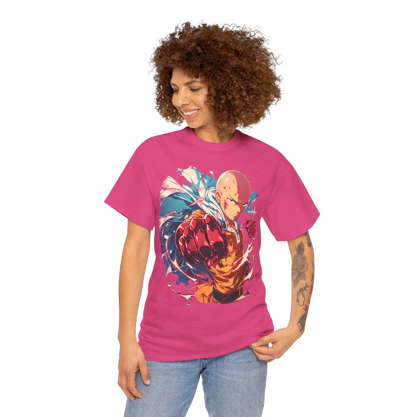 Unisex Heavy Cotton Tee - One Punch Man