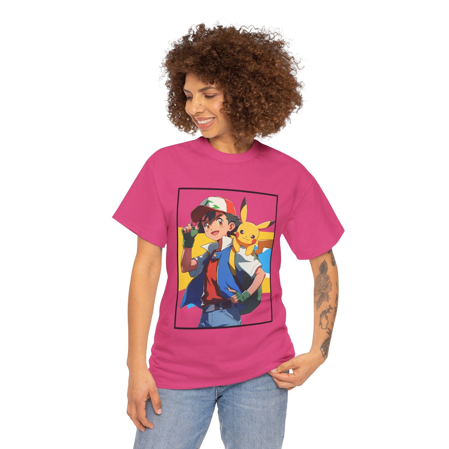 Unisex Heavy Cotton Tee - Pokemon