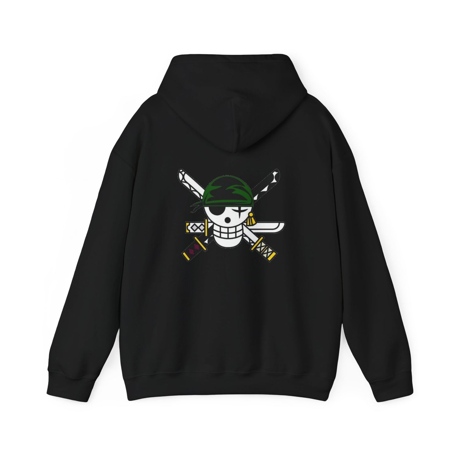 One Piece Hoodie - Zoro Back And Front