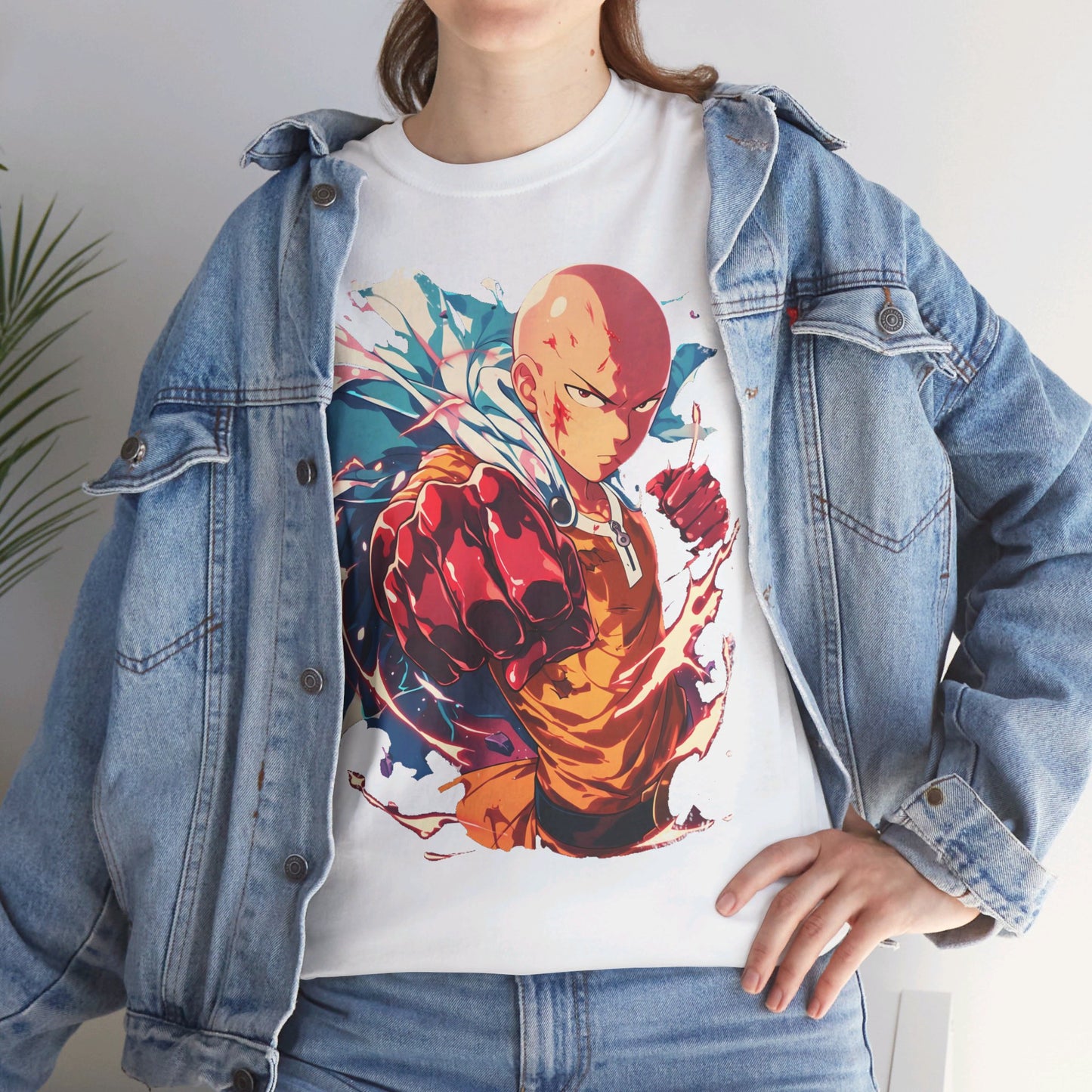 Unisex Heavy Cotton Tee - One Punch Man