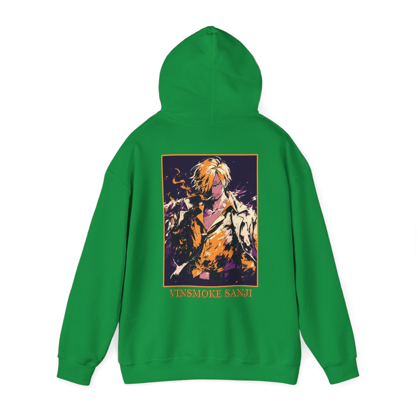 One Piece Hoodie - Sanji Back And Front