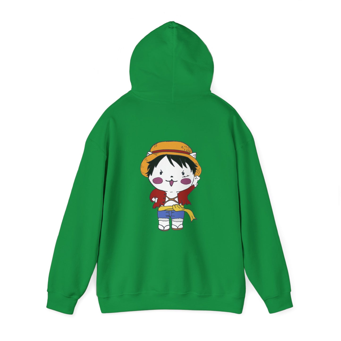 One Piece Hoodie - Luffy Back And Front