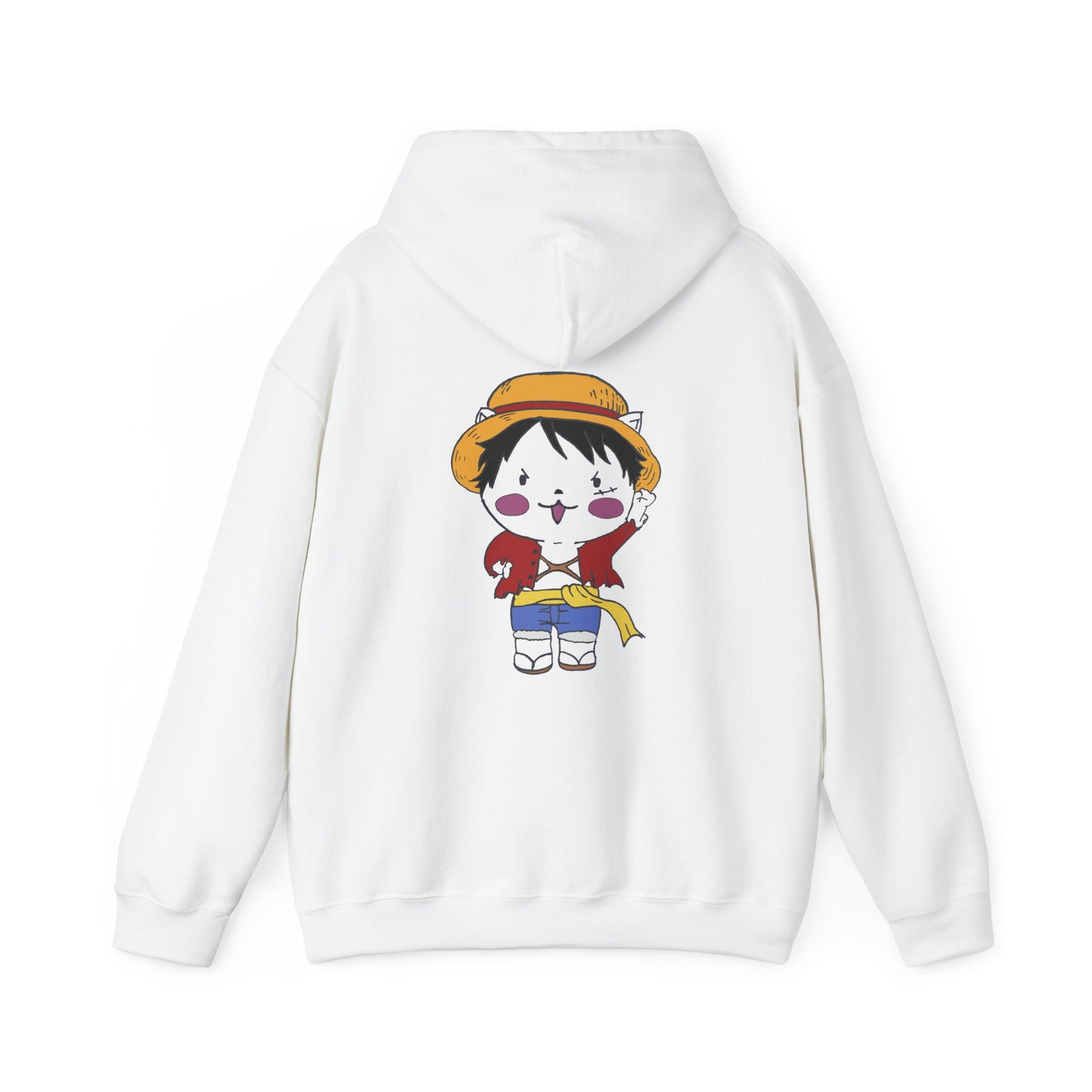 One Piece Hoodie - Luffy Back And Front