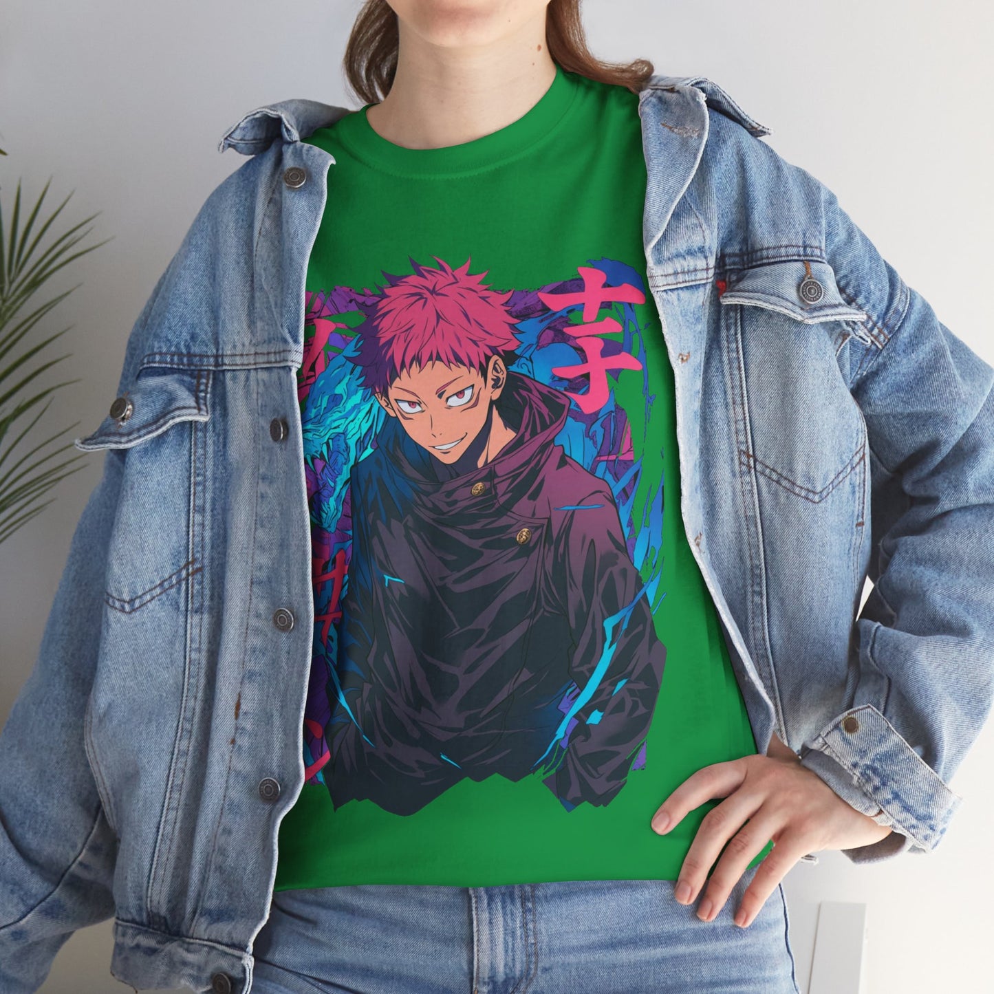 Unisex Heavy Cotton Tee - Jujutsu kaisen