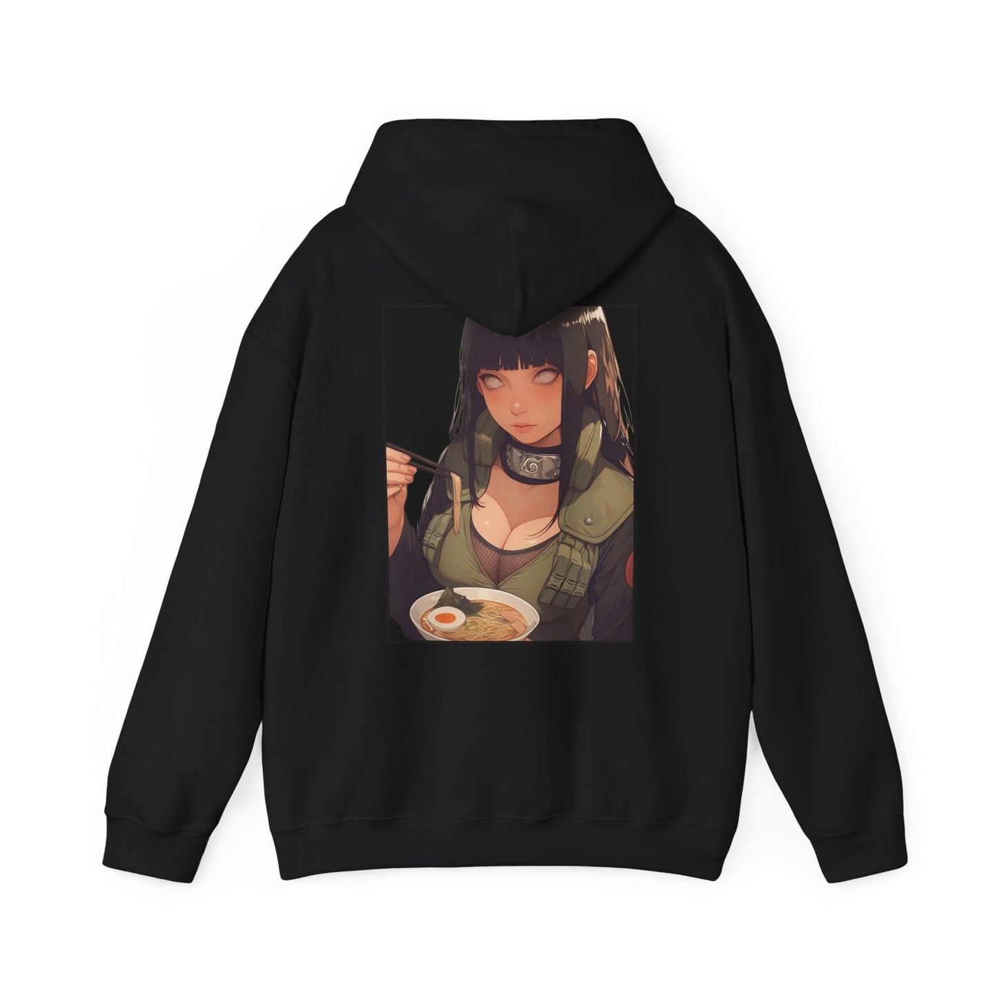 Naruto Hoodie - Hinata Back And Front