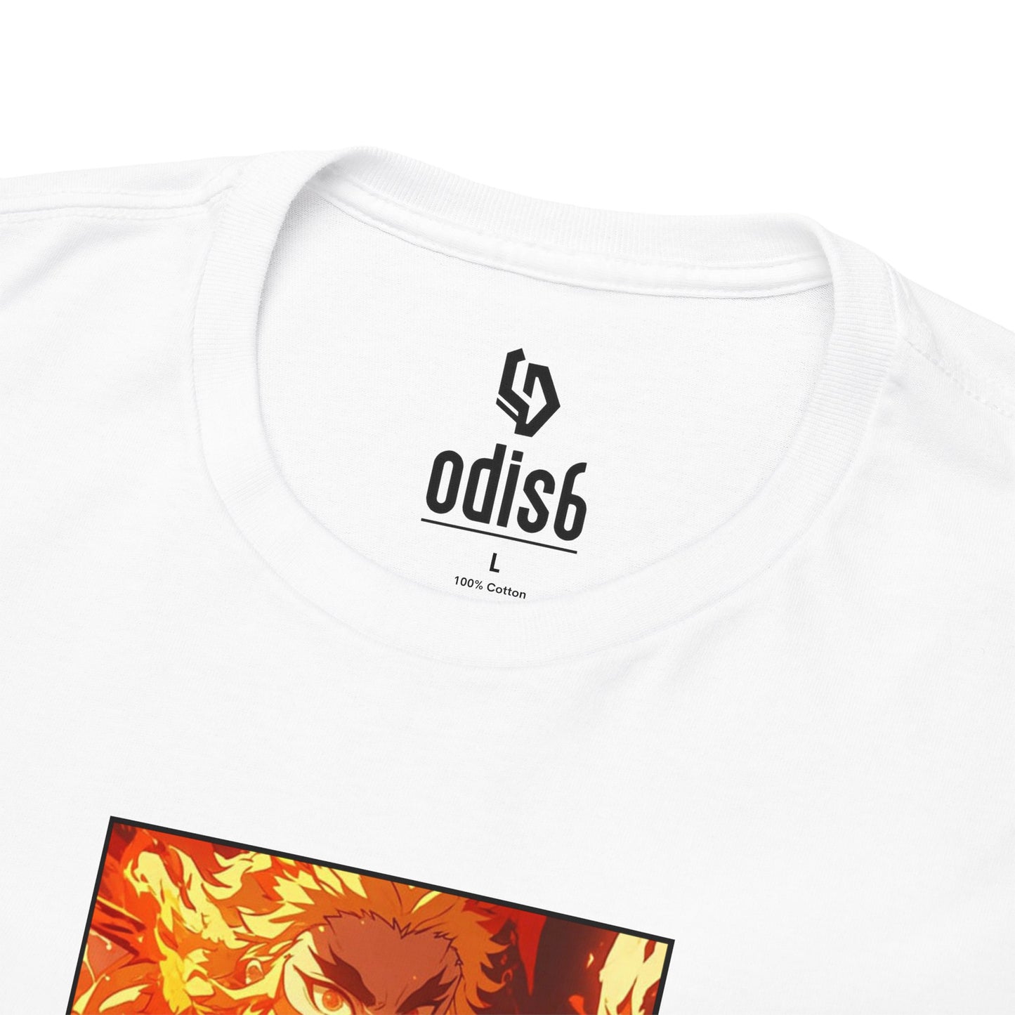 Demon Slayer T-Shirt - Rengoku Back and Front