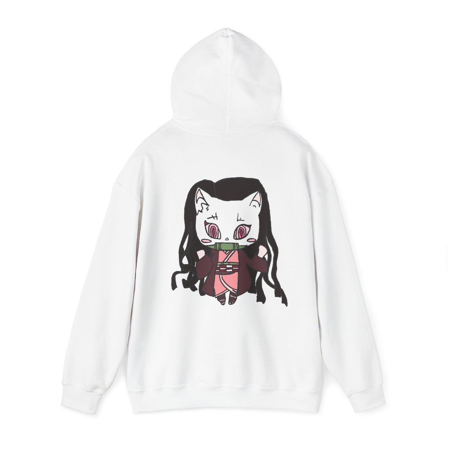 Demon Slayer Hoodie - Nezuko Back And Front