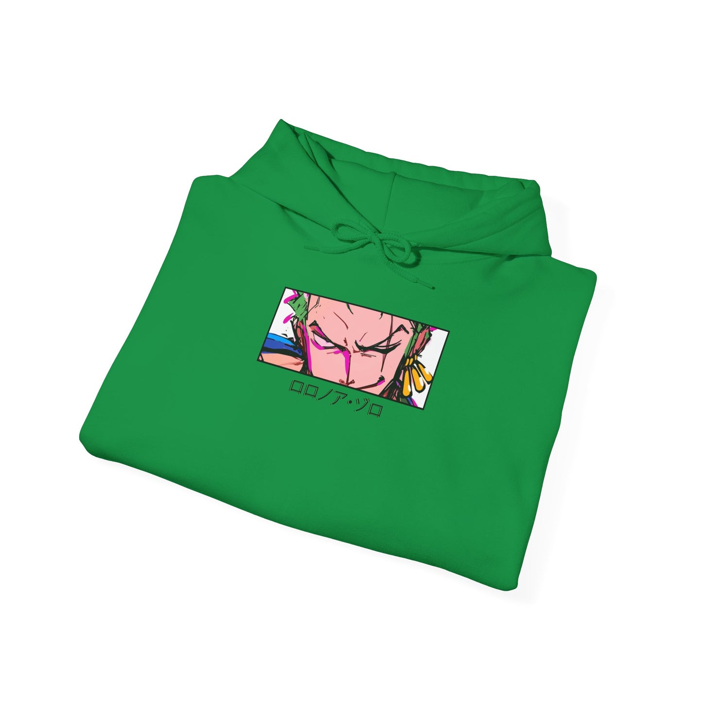 One Piece Hoodie - Zoro Back And Front