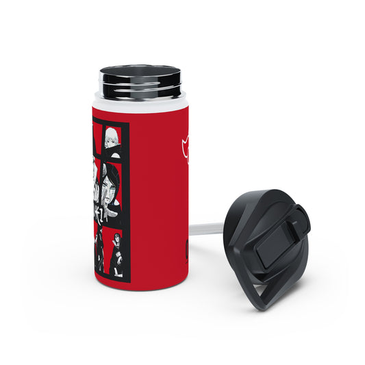 Stainless Steel Water Bottle, Standard Lid - Naruto + Logo