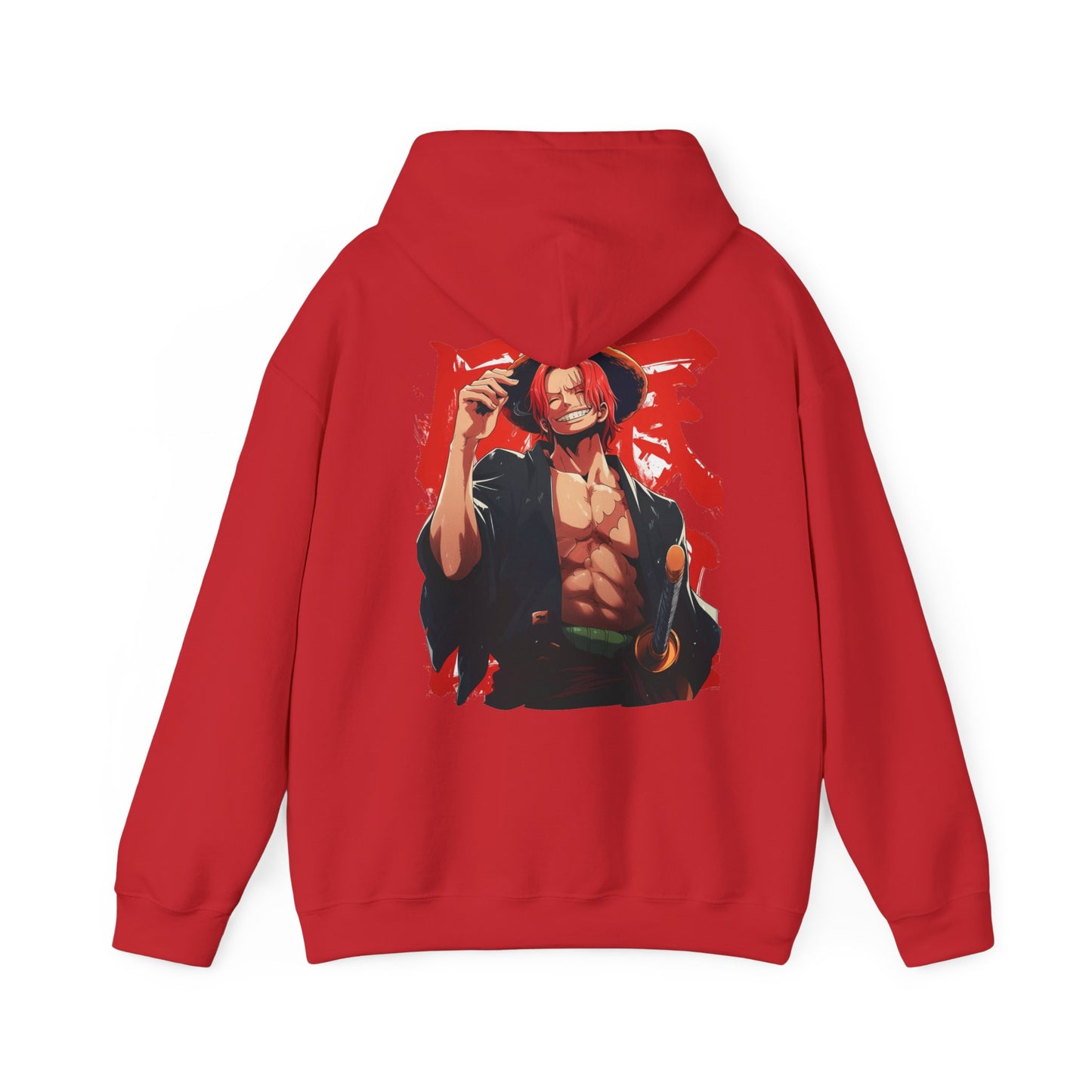 One Piece Hoodie - Shanks Back And Front