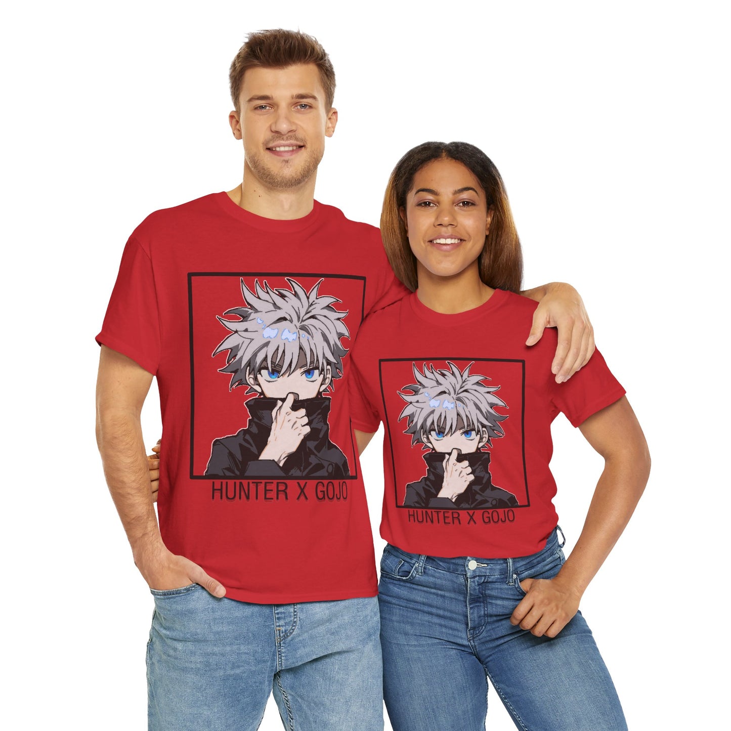 Unisex Heavy Cotton Tee - Hunter X Gojo