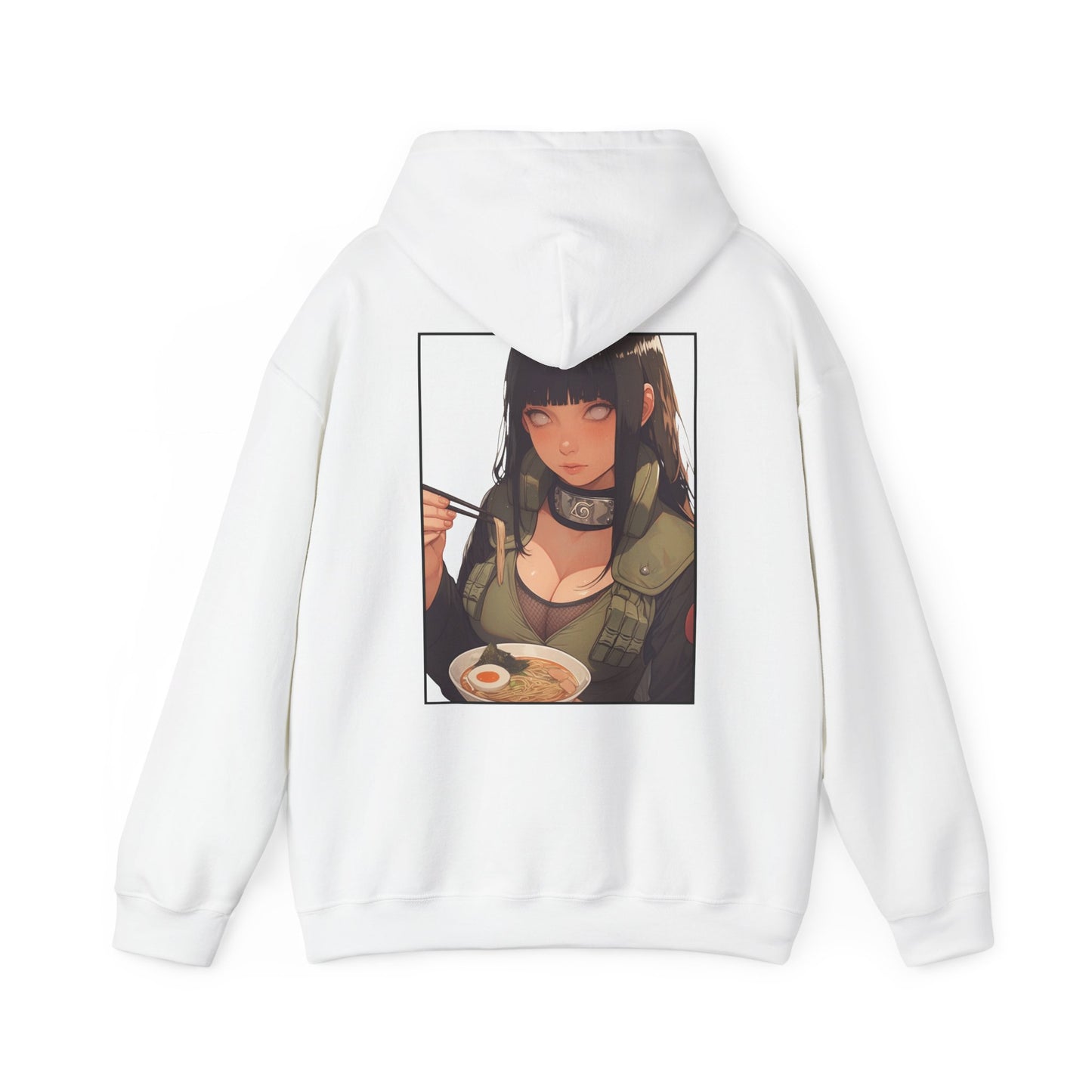 Naruto Hoodie - Hinata Back And Front