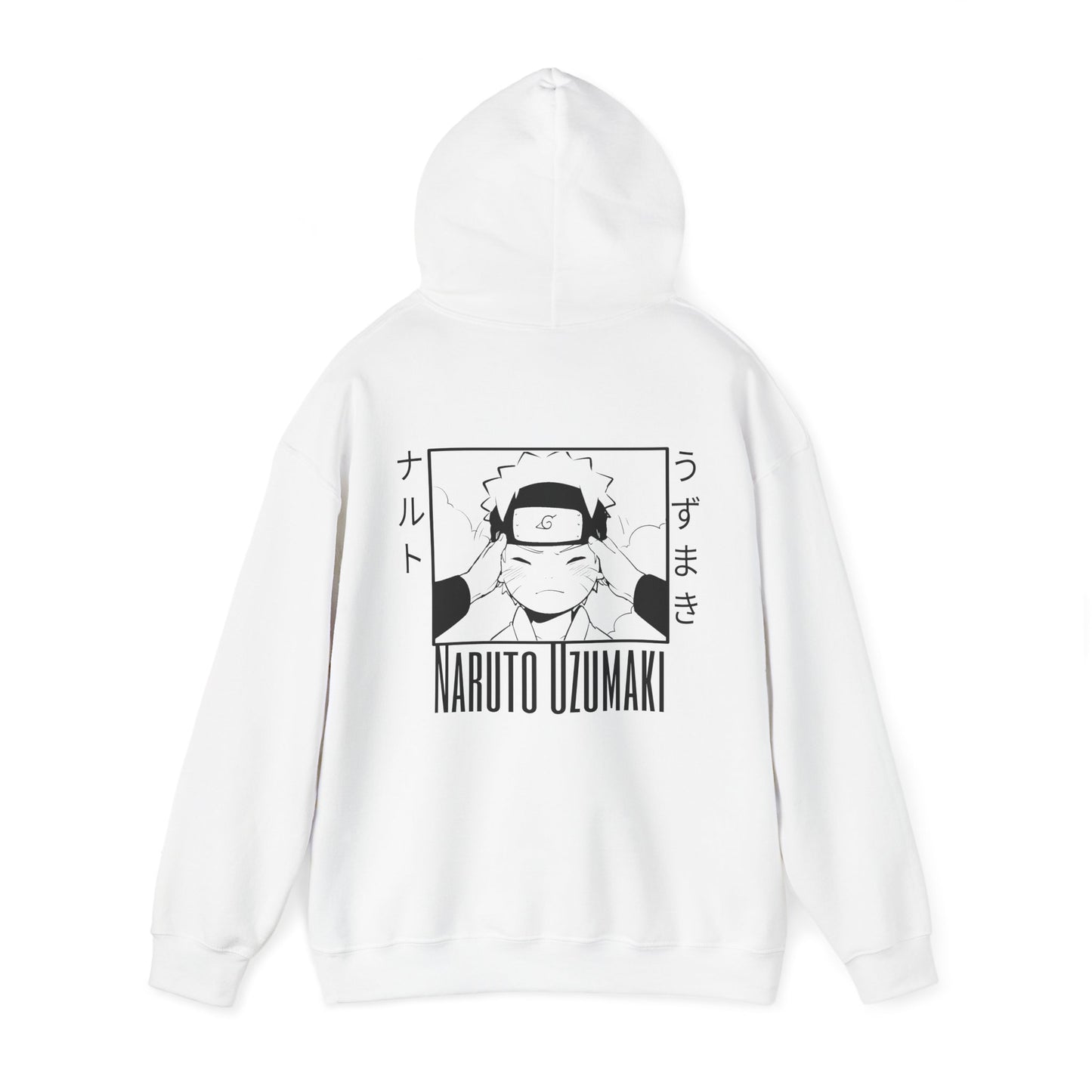 Naruto Hoodie - Naruto Back And Front