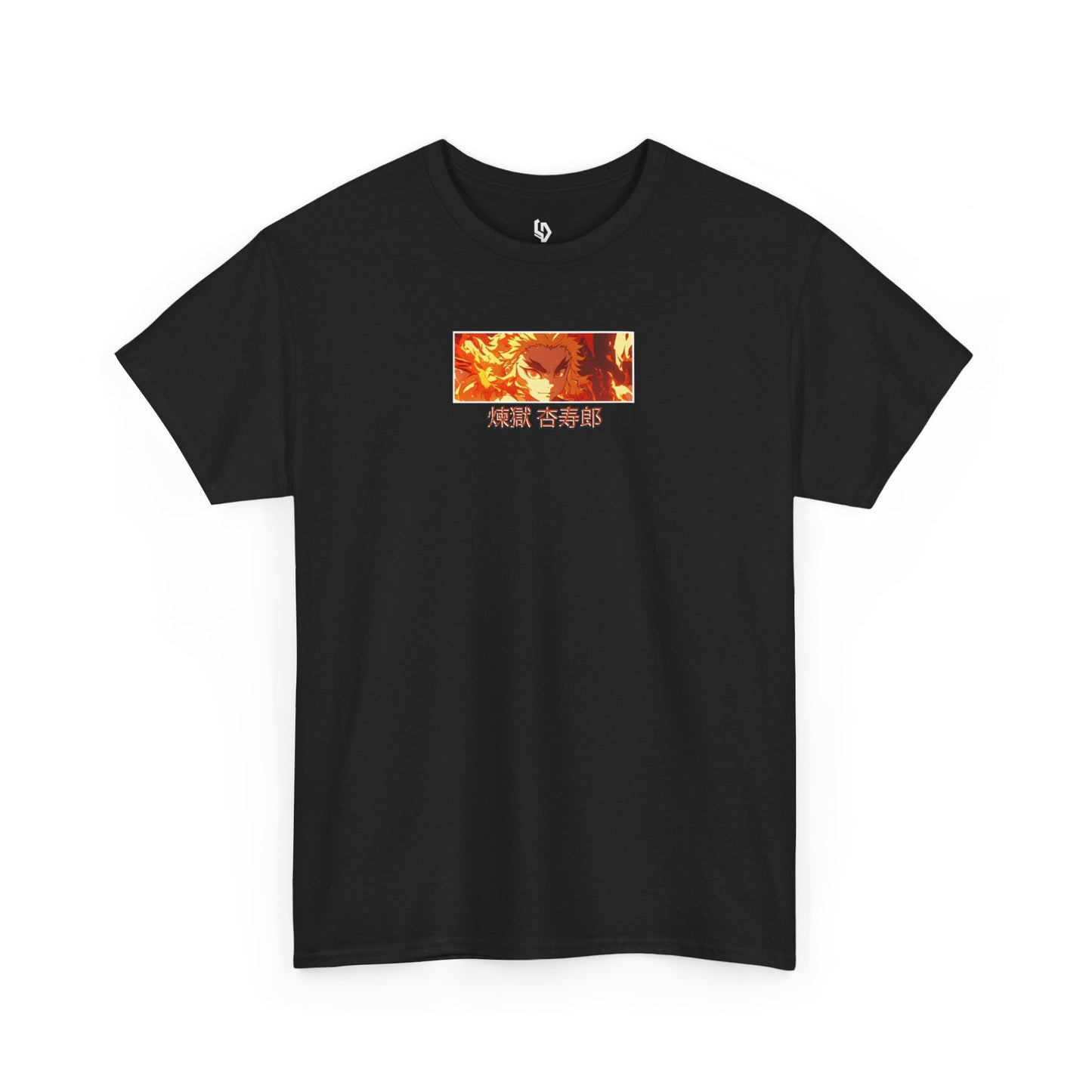 Demon Slayer T-Shirt - Rengoku Back and Front