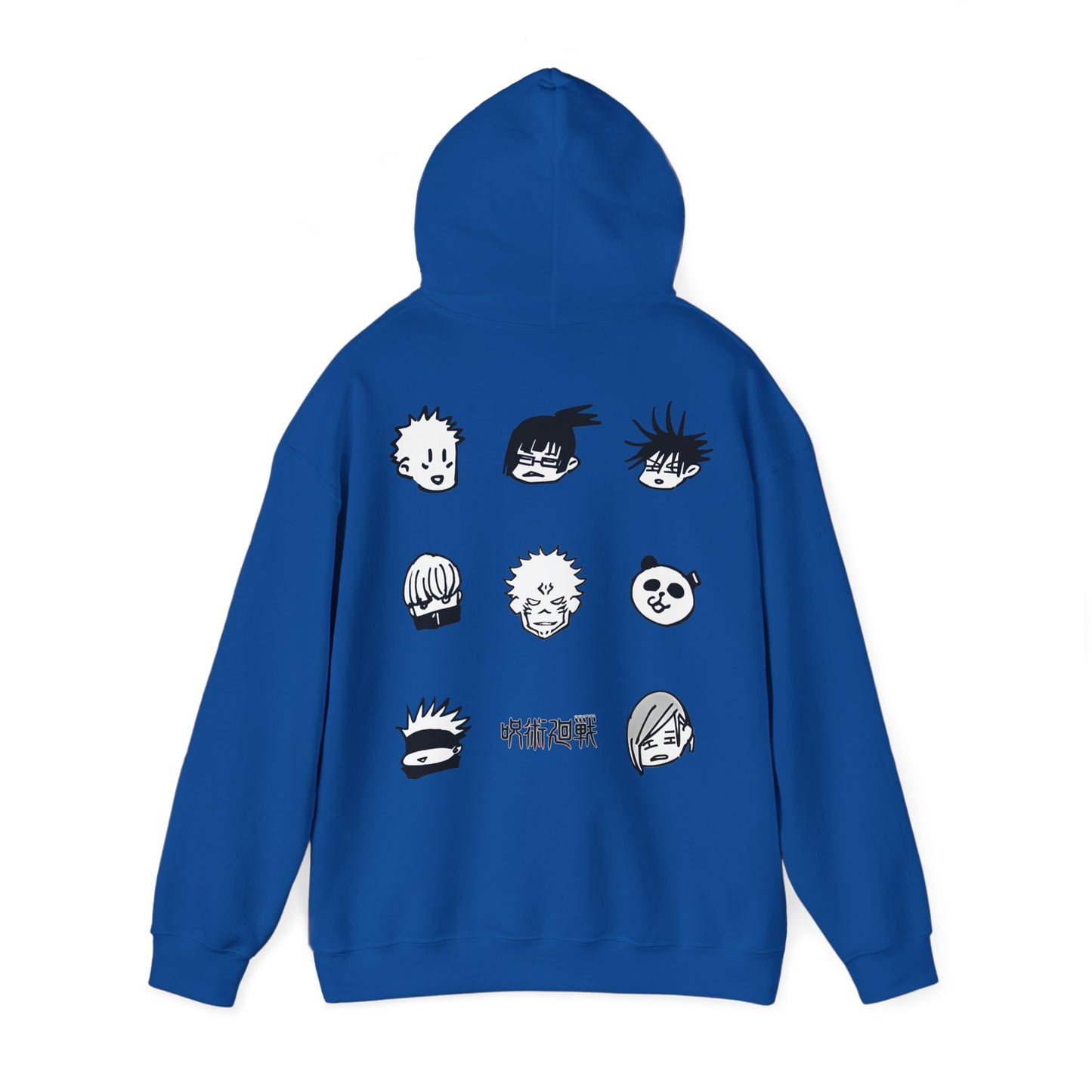 Jujutsu Kaisen Hoodie - Jujutsu Kaisen Back And Front