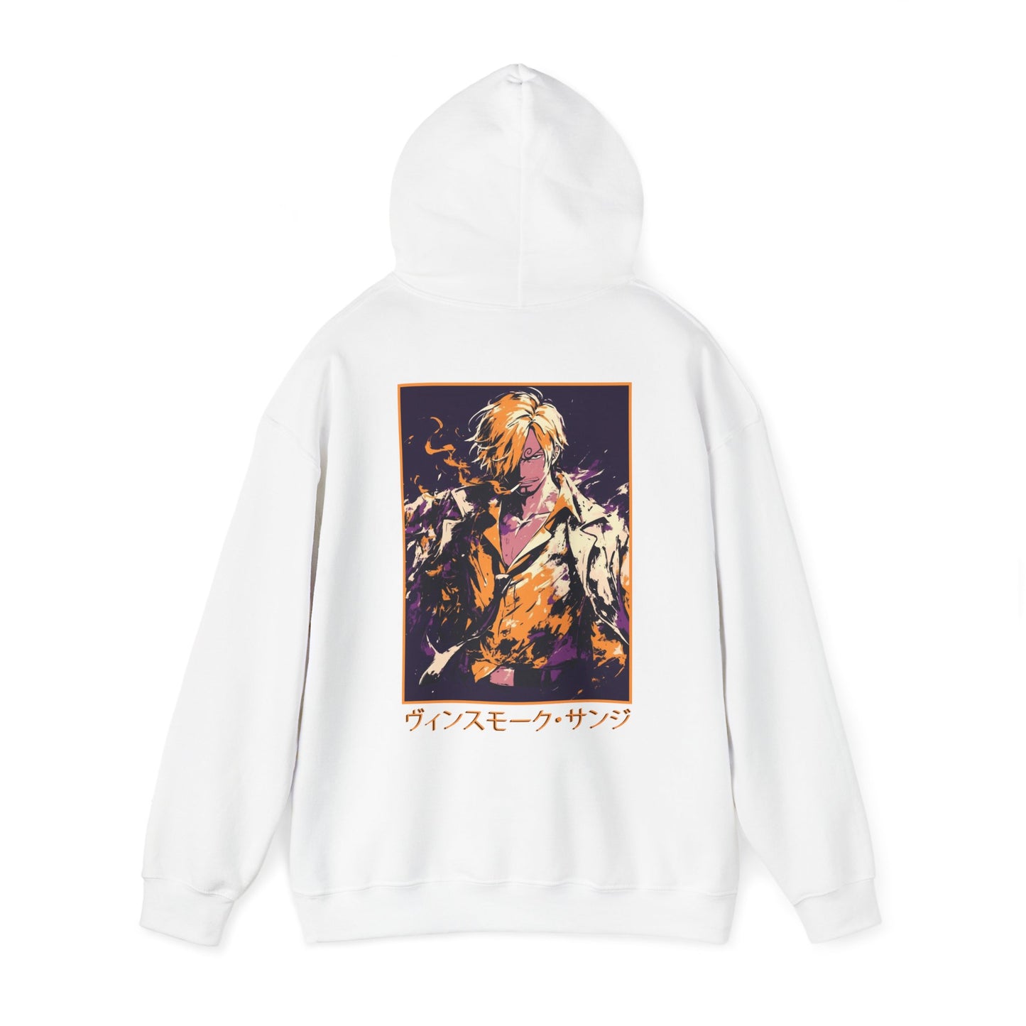 One Piece Hoodie - Sanji Back And Front