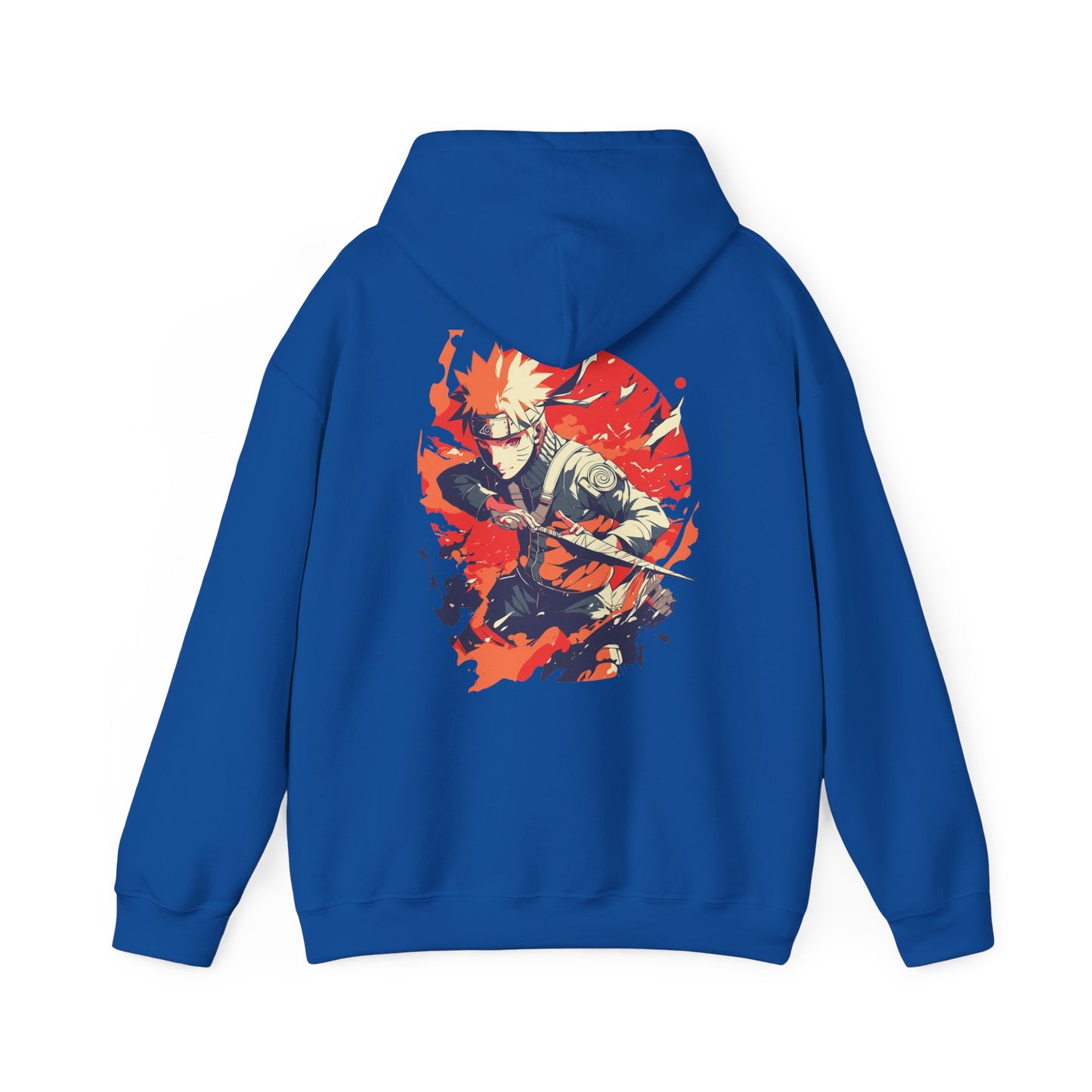 Naruto Hoodie - Naruto Back And Front