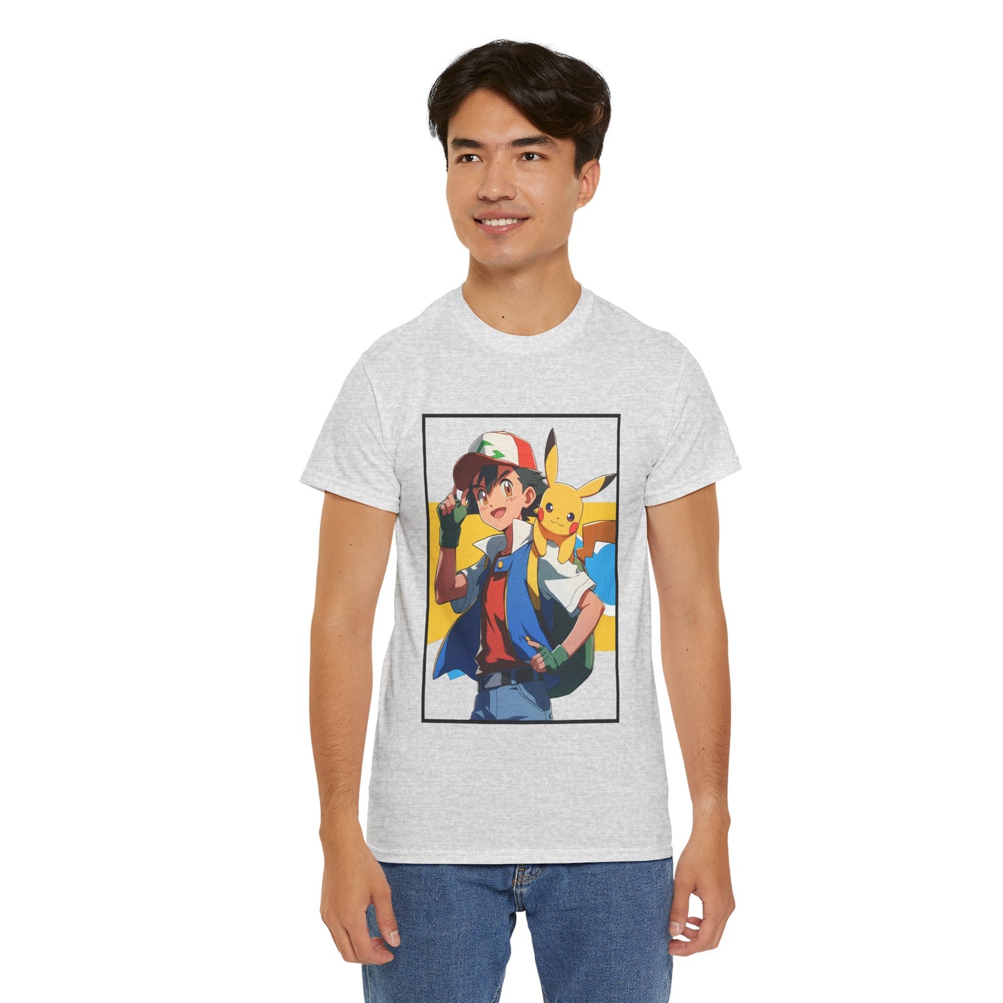 Unisex Heavy Cotton Tee - Pokemon