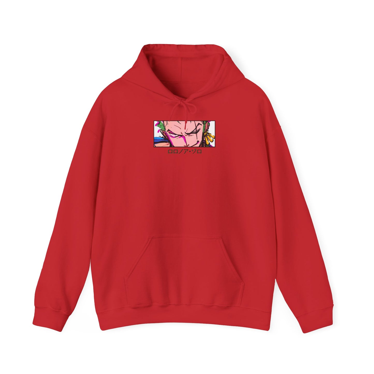 One Piece Hoodie - Zoro Back And Front