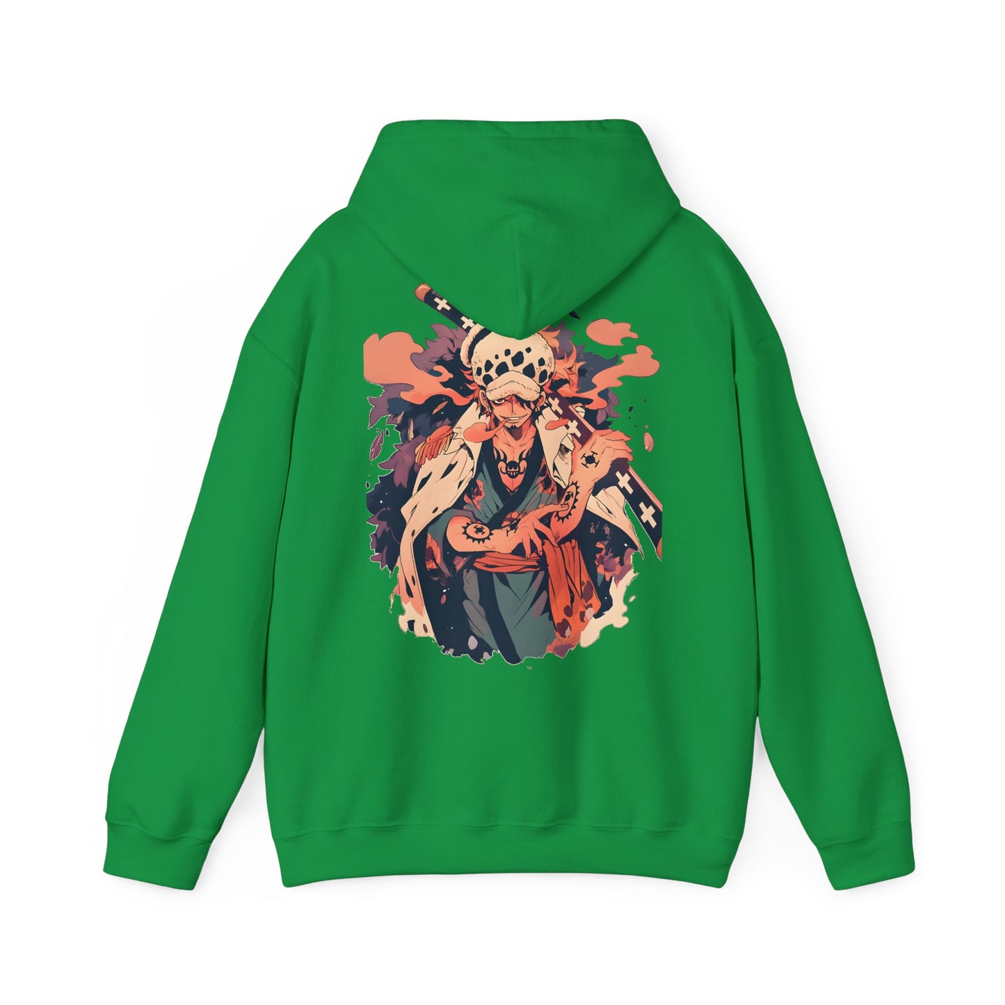 One Piece Hoodie - Trafalgar Back And Front