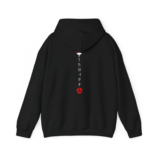 Naruto Hoodie - Itachi Back And Front