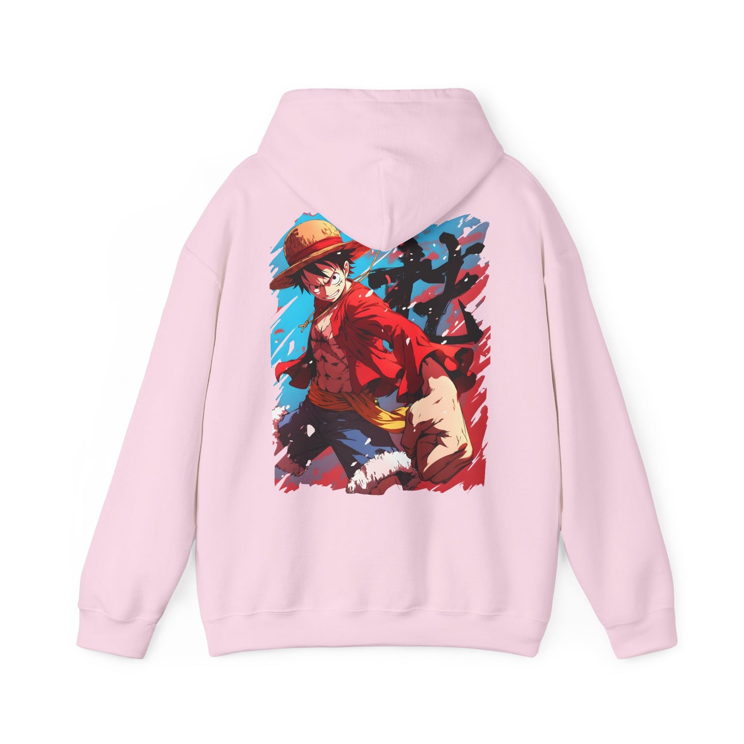 One Piece Hoodie - Luffy Back And Front