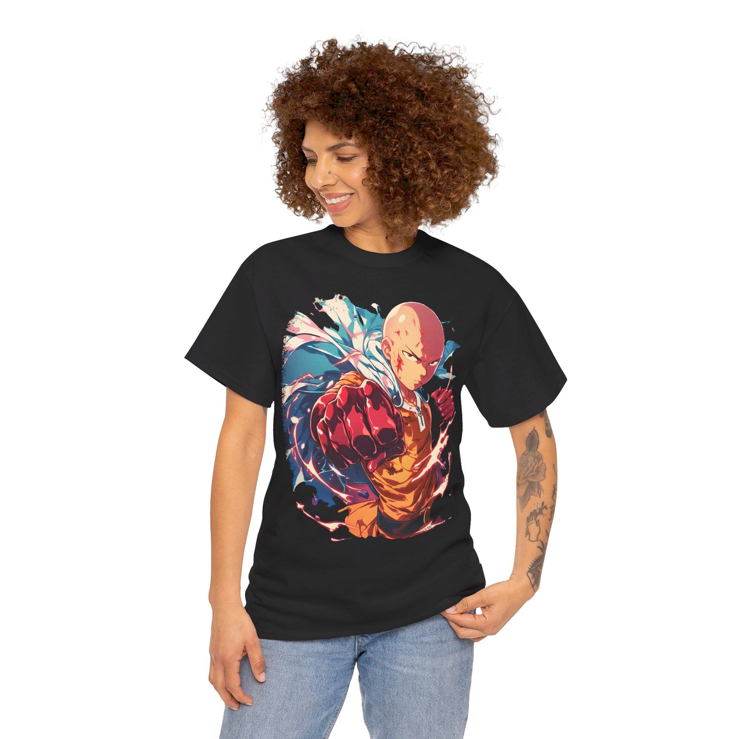 Unisex Heavy Cotton Tee - One Punch Man