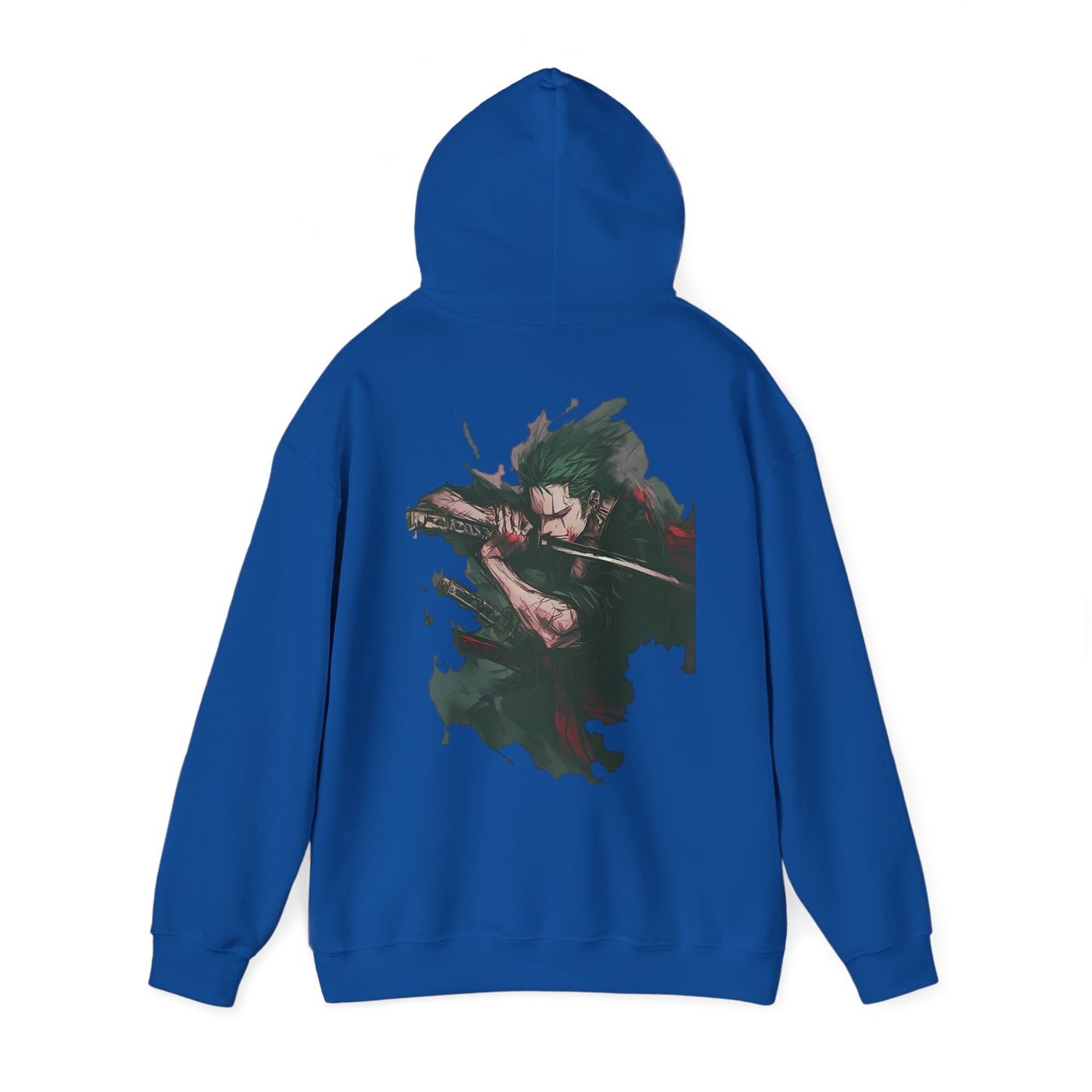 One Piece Hoodie - Zoro Back And Front